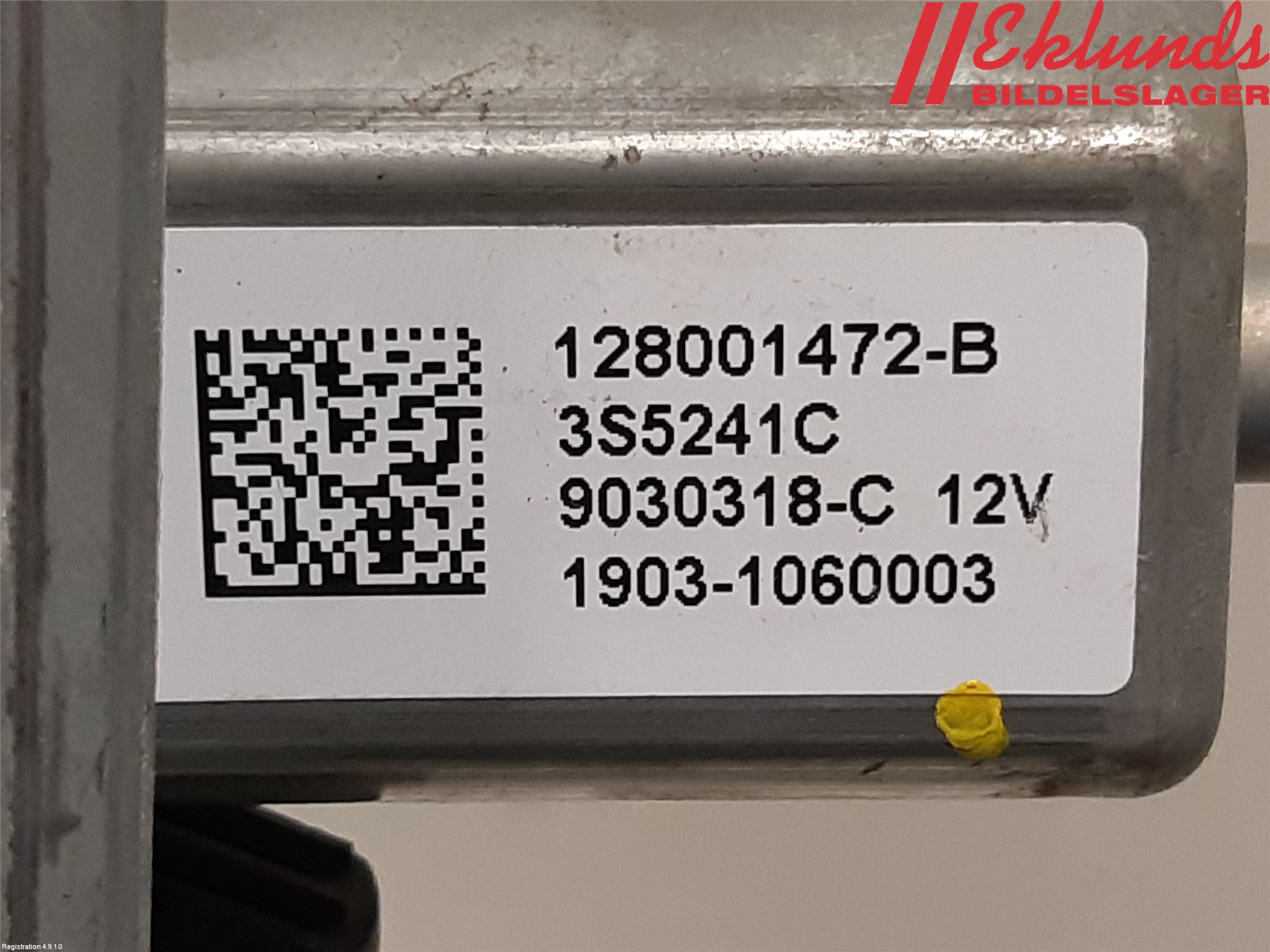 Renault ZOE/E-TECH 13- Fönsterhiss El Kompl