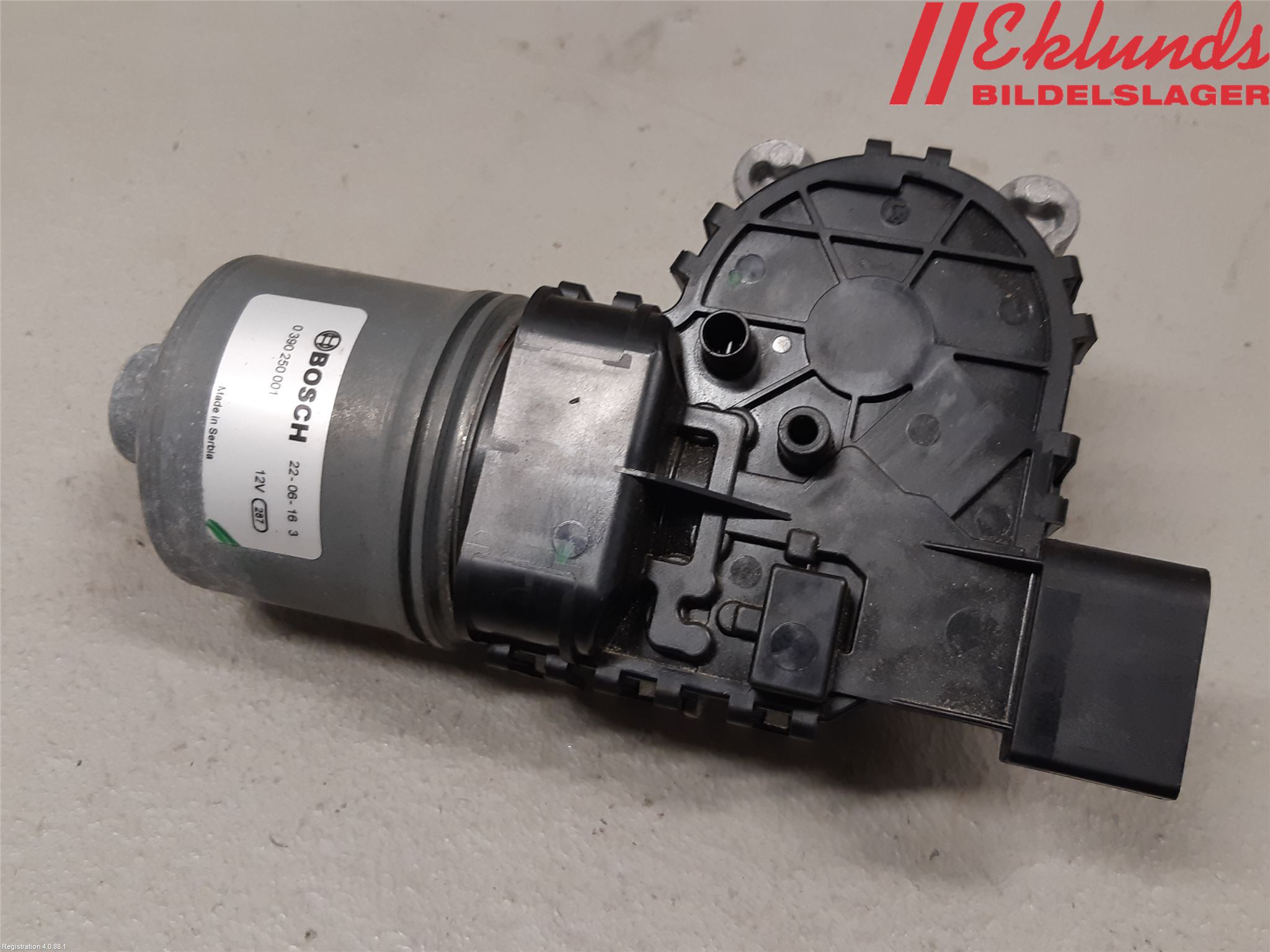 Citroen COTROEN C3 17-24 Torkarmotor Vindruta