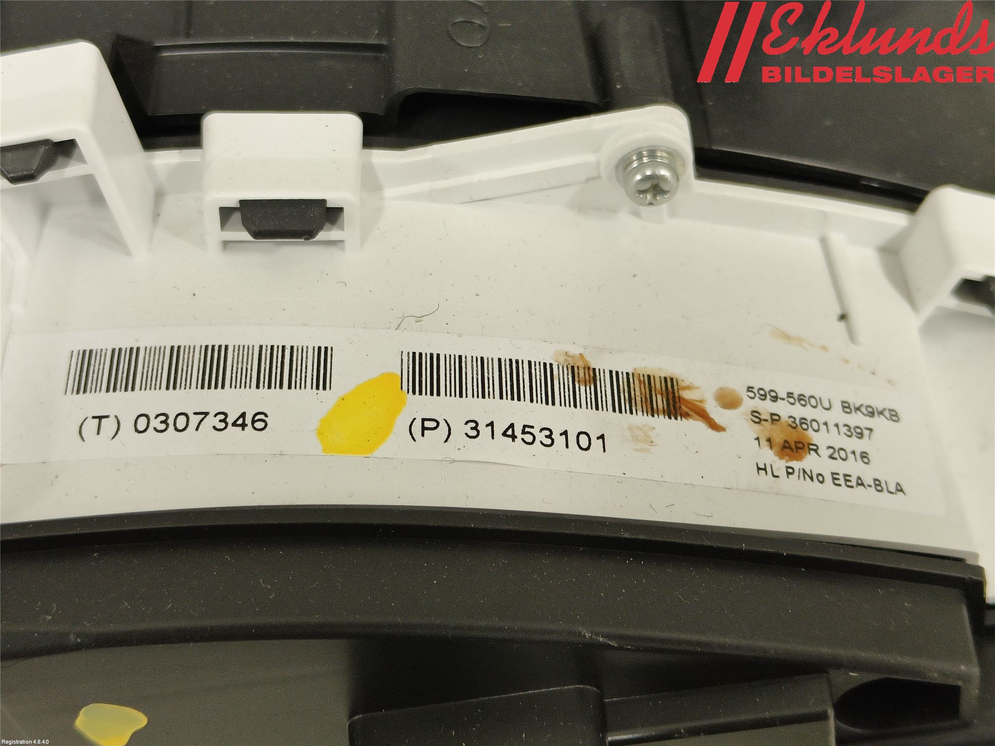 Volvo V40 12-19 Instrument Komb