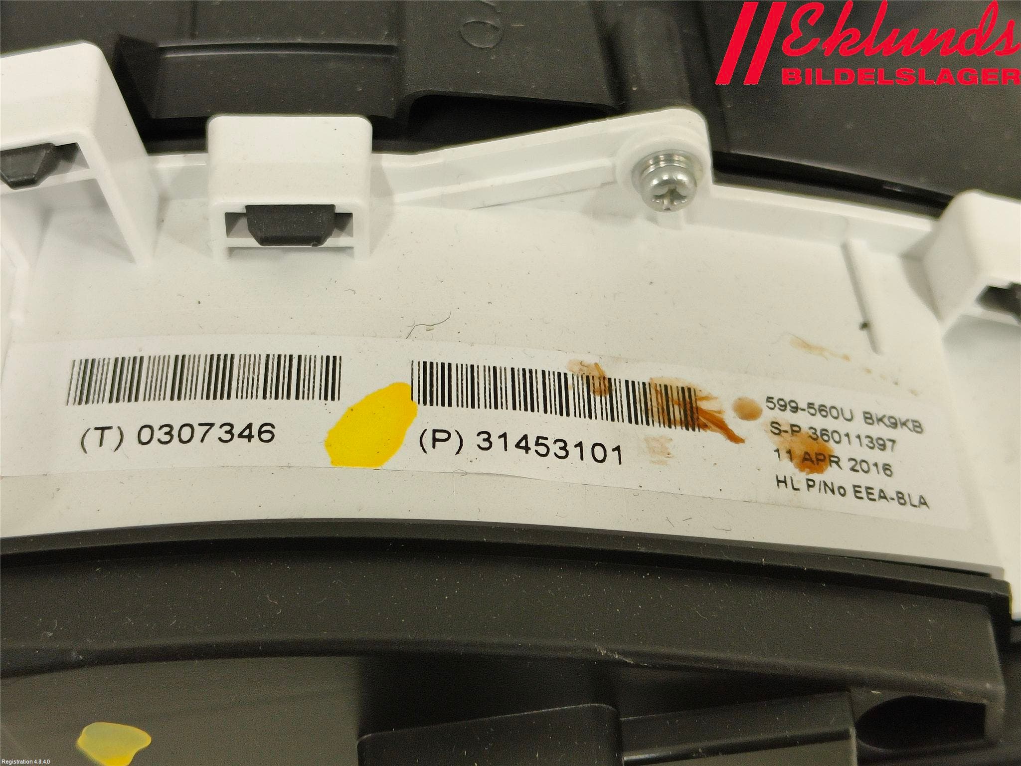 Volvo V40 12-19 Instrument Komb