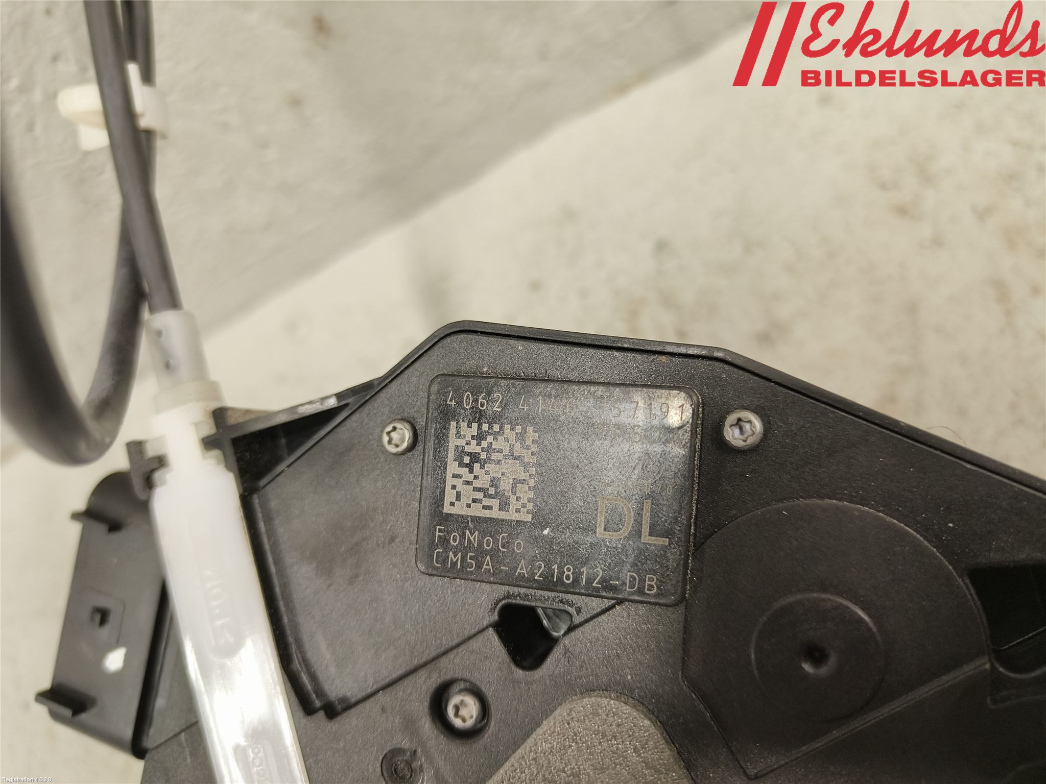 Ford RANGER EU 12-23 Låskista-Dörrlås