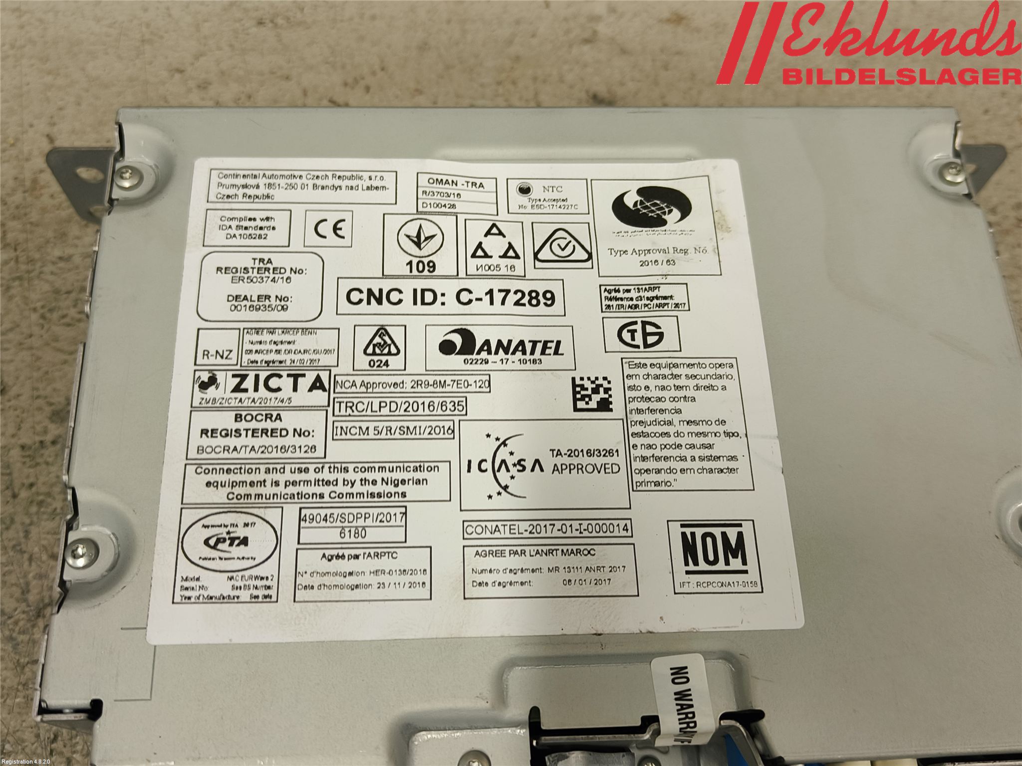 Toyota PROACE II 16- Cd Radio - Multimediapanel