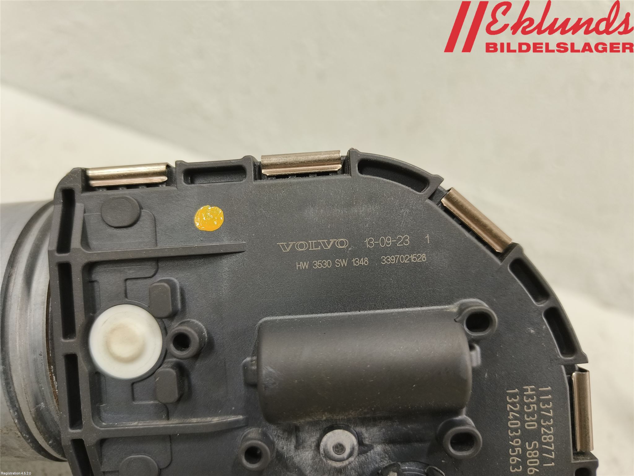 Volvo V70 14-16 Torkarmotor Vindruta