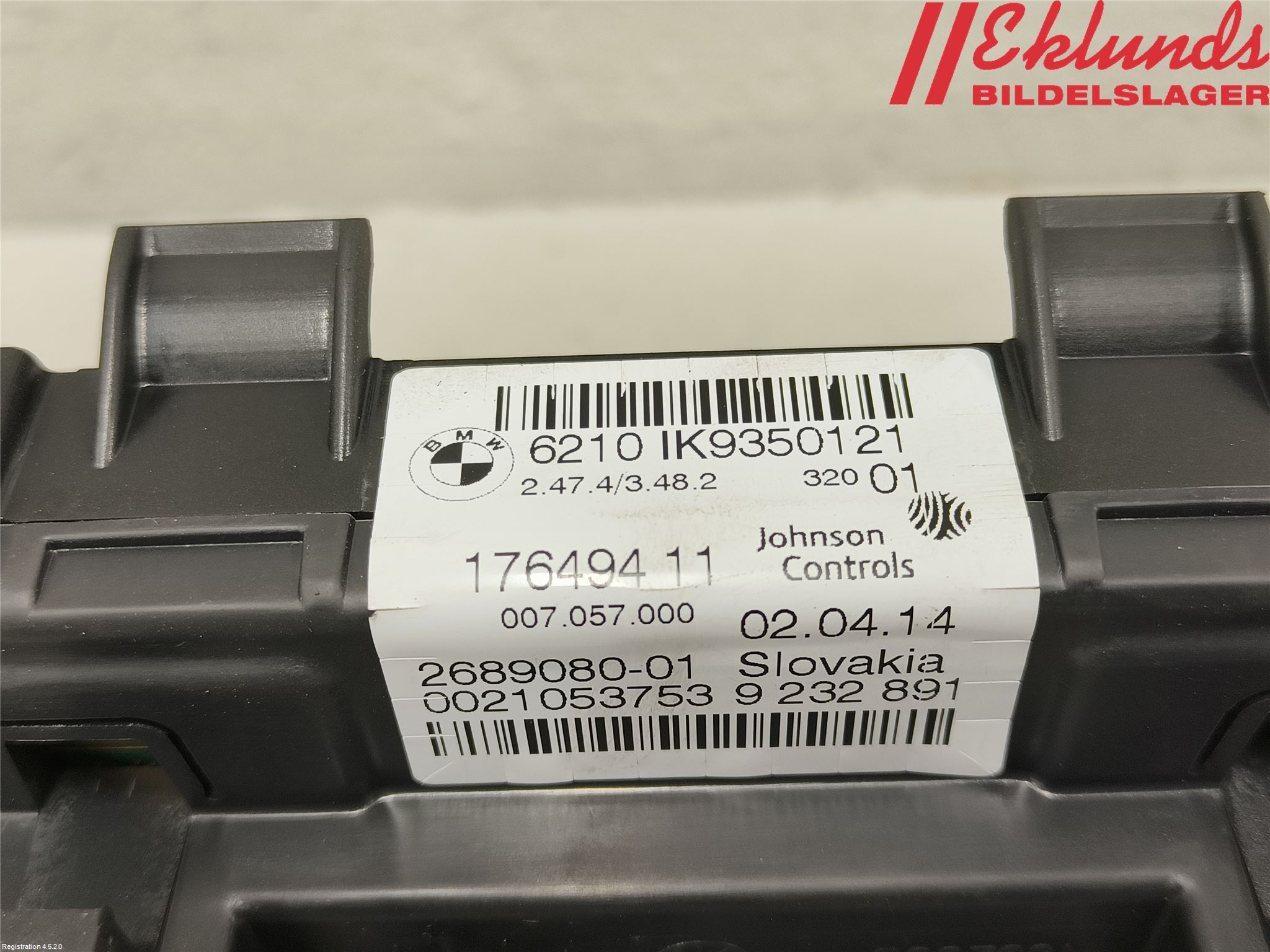BMW 2 F22/F23/F87 Coupé/Cab 13-21 Instrument Komb