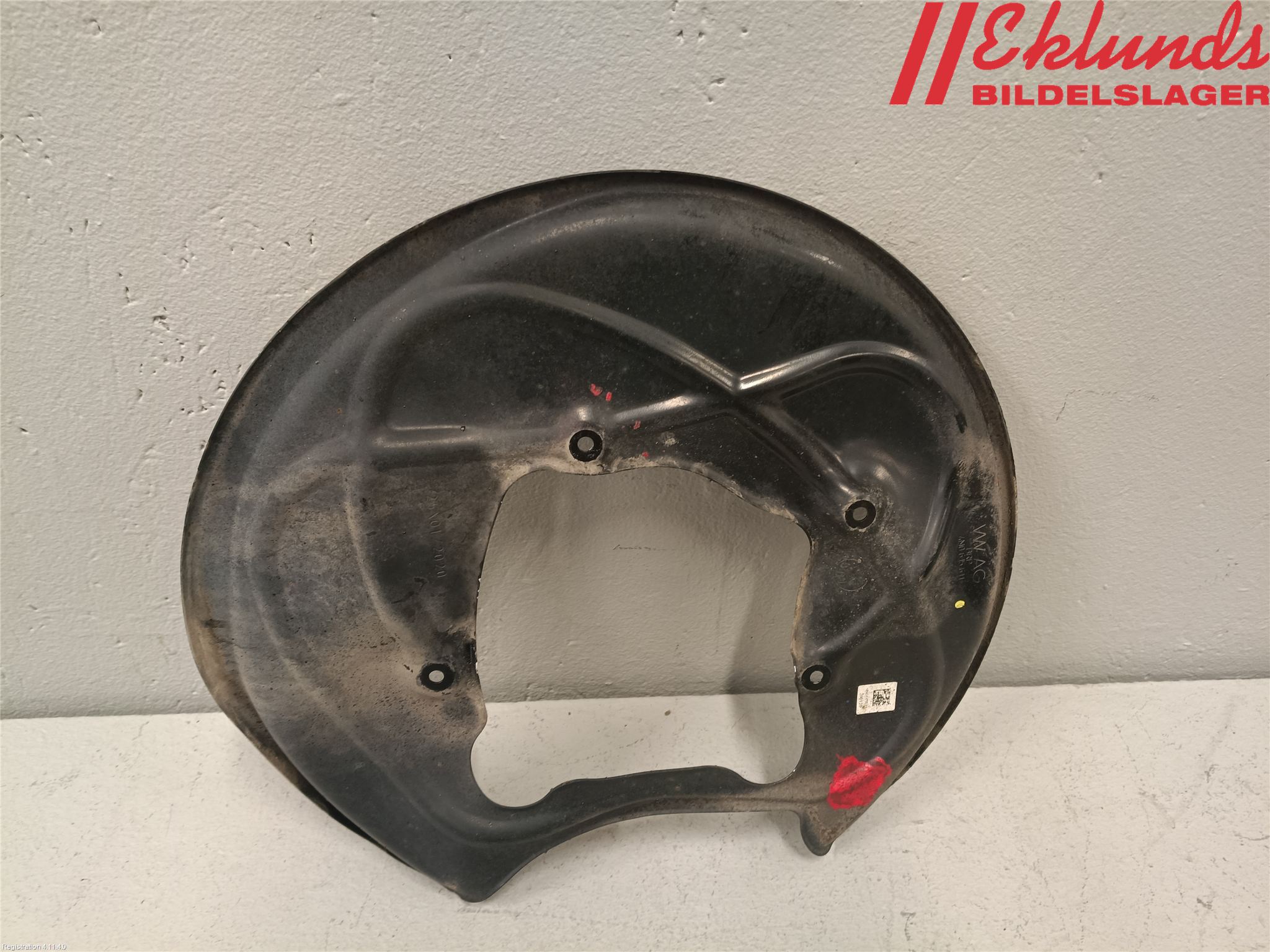 Audi E-TRON, S GE 19- Bromssköld Bak