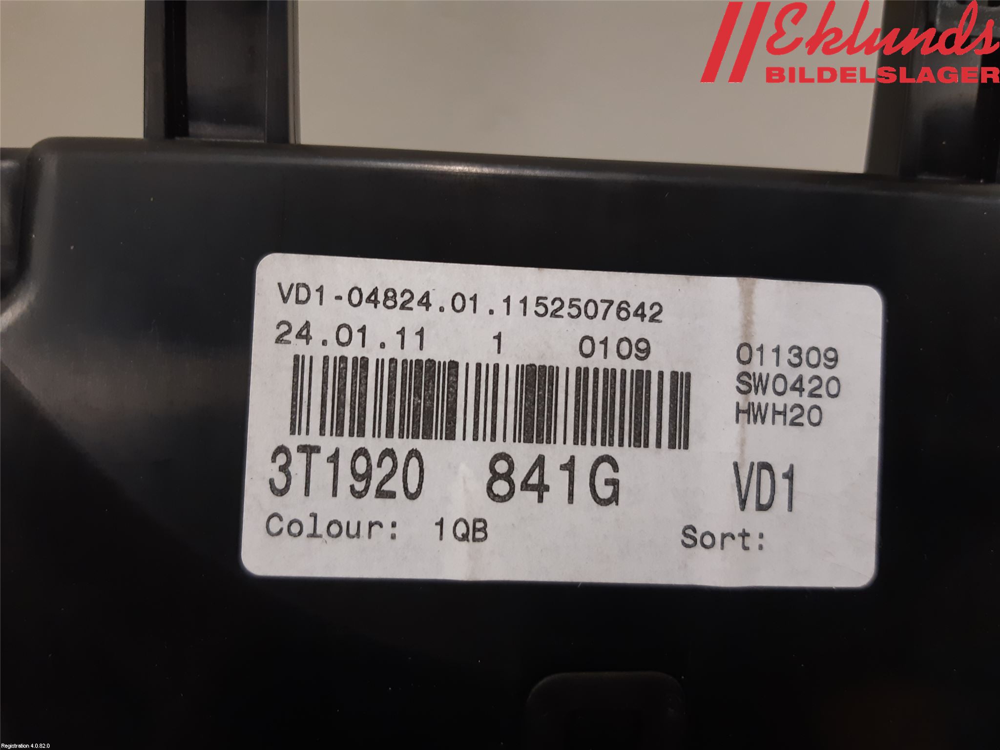 Skoda SUPERB 09-15 Instrument Komb