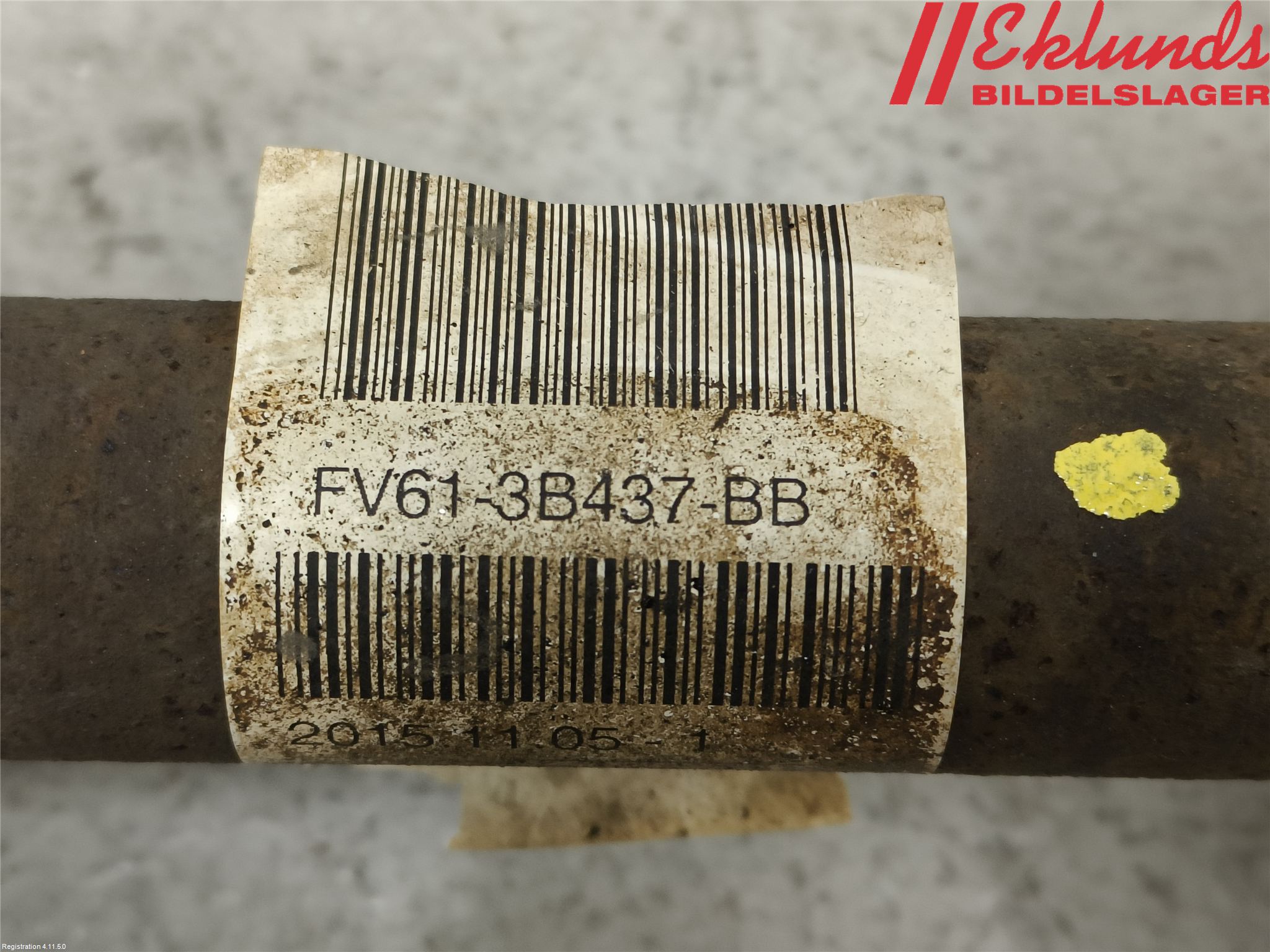 Ford TRANSIT/TOURNEO CONNECT 13-22 Drivaxel Fram Vänster
