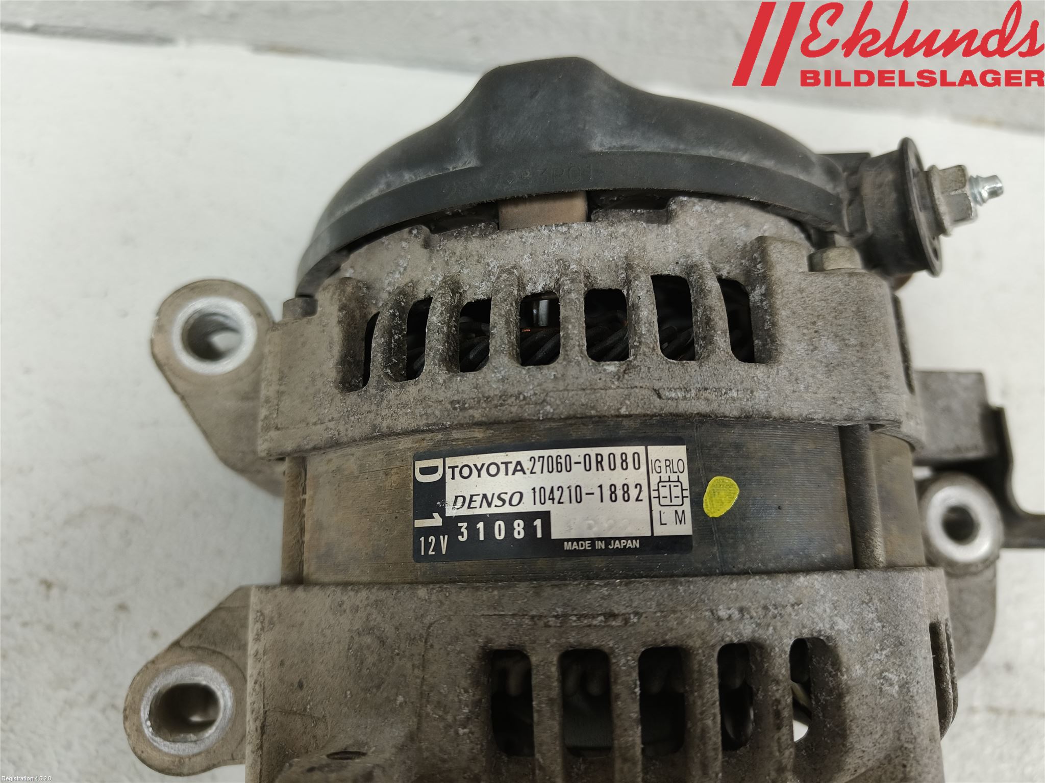 Toyota AVENSIS 09-15 Generator