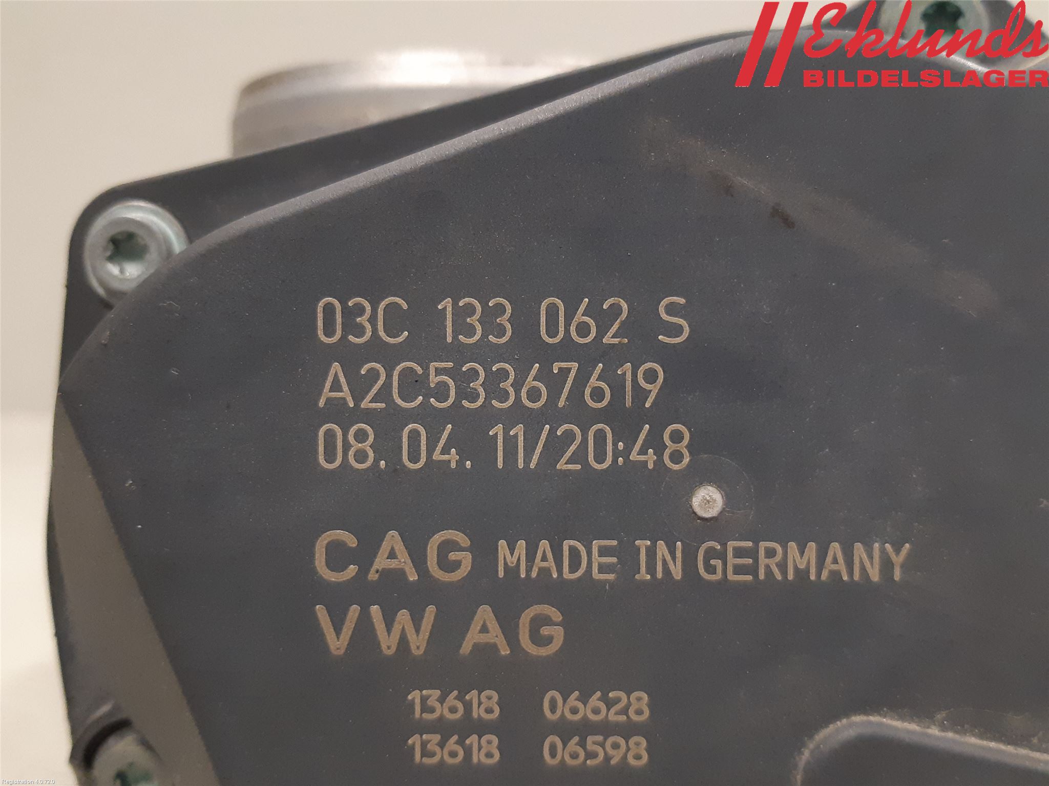 Volkswagen VW POLO 10-17 Injspjällhus