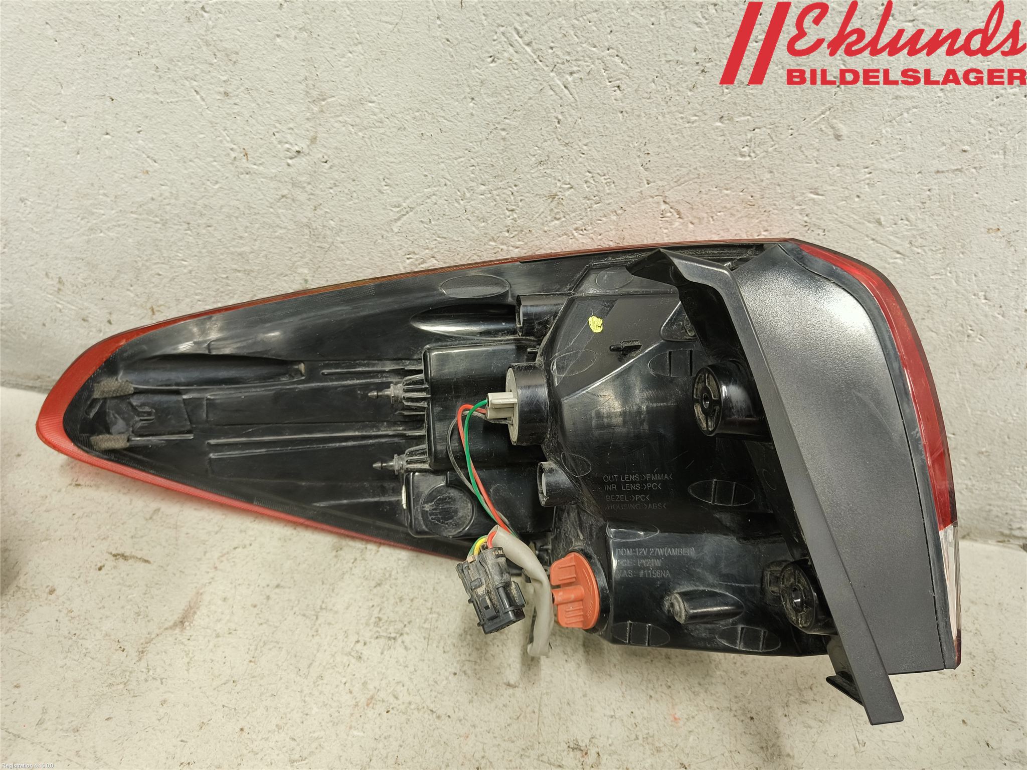 Kia CARENS III 13-19 Bakljus Höger