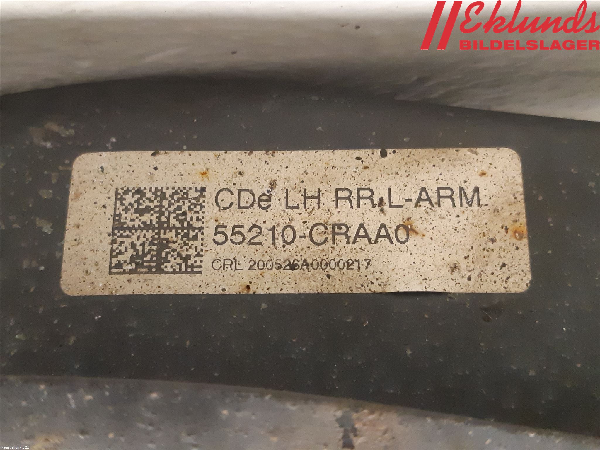 Kia CEED/CEED SW 19- Bärarm Bak Vänster