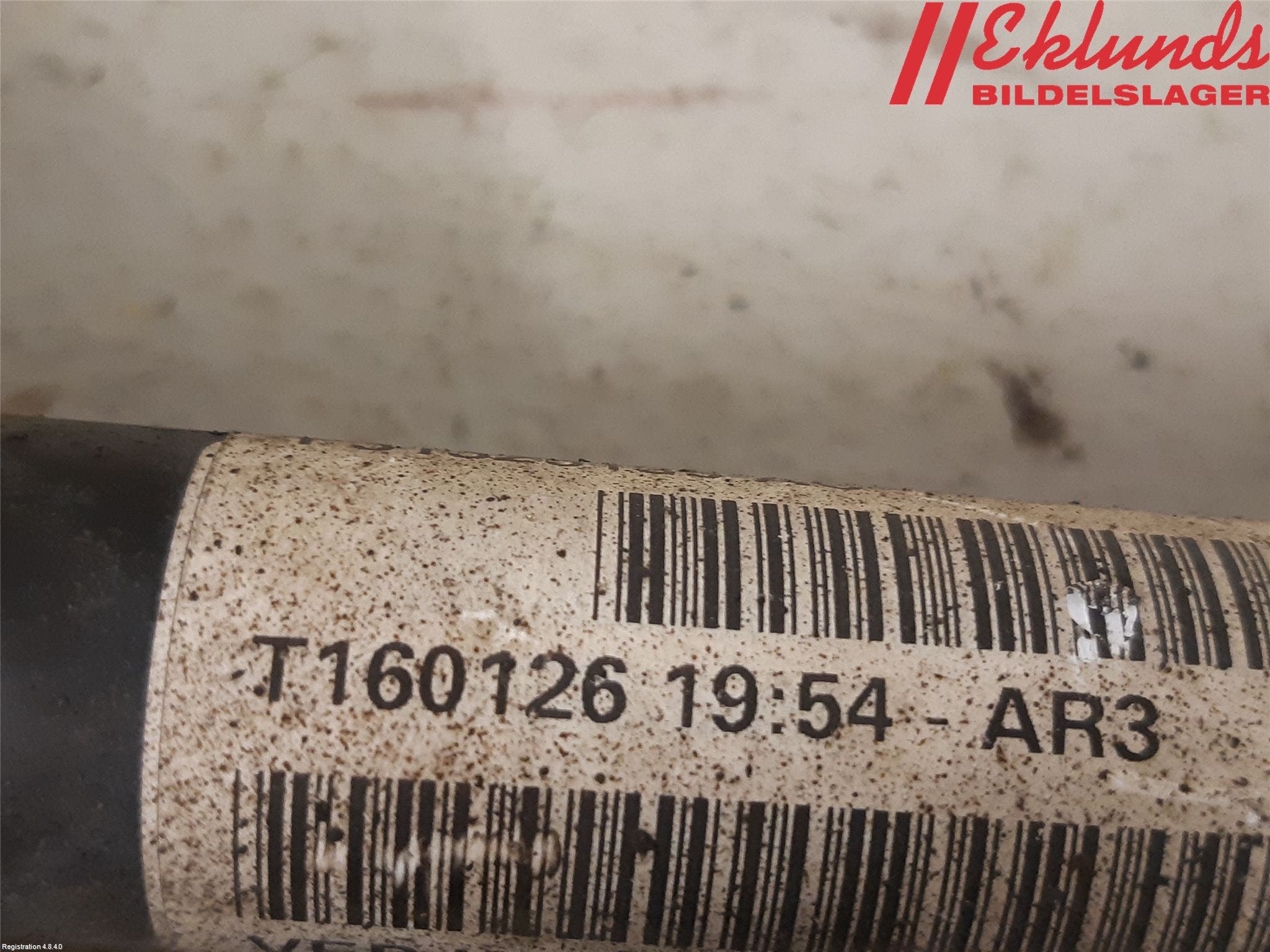 Volvo V70 14-16 Drivaxel Bak Vä-Hö