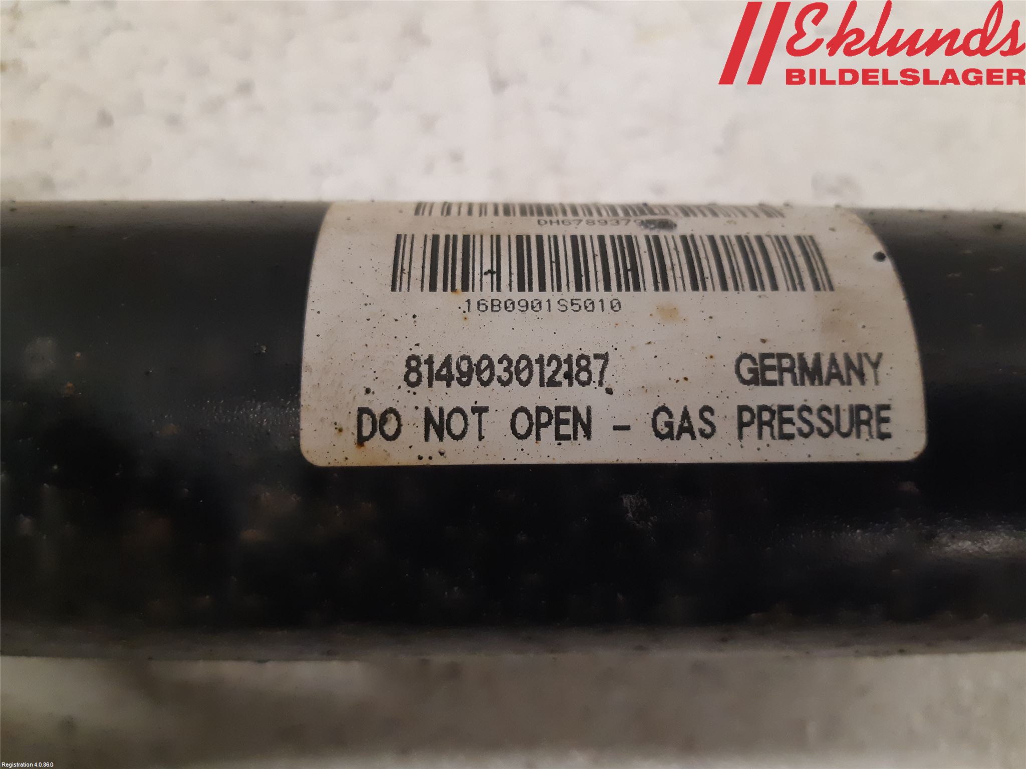 BMW 5 F10/F11/F18 09-17 Fjäderben Bak Vänster