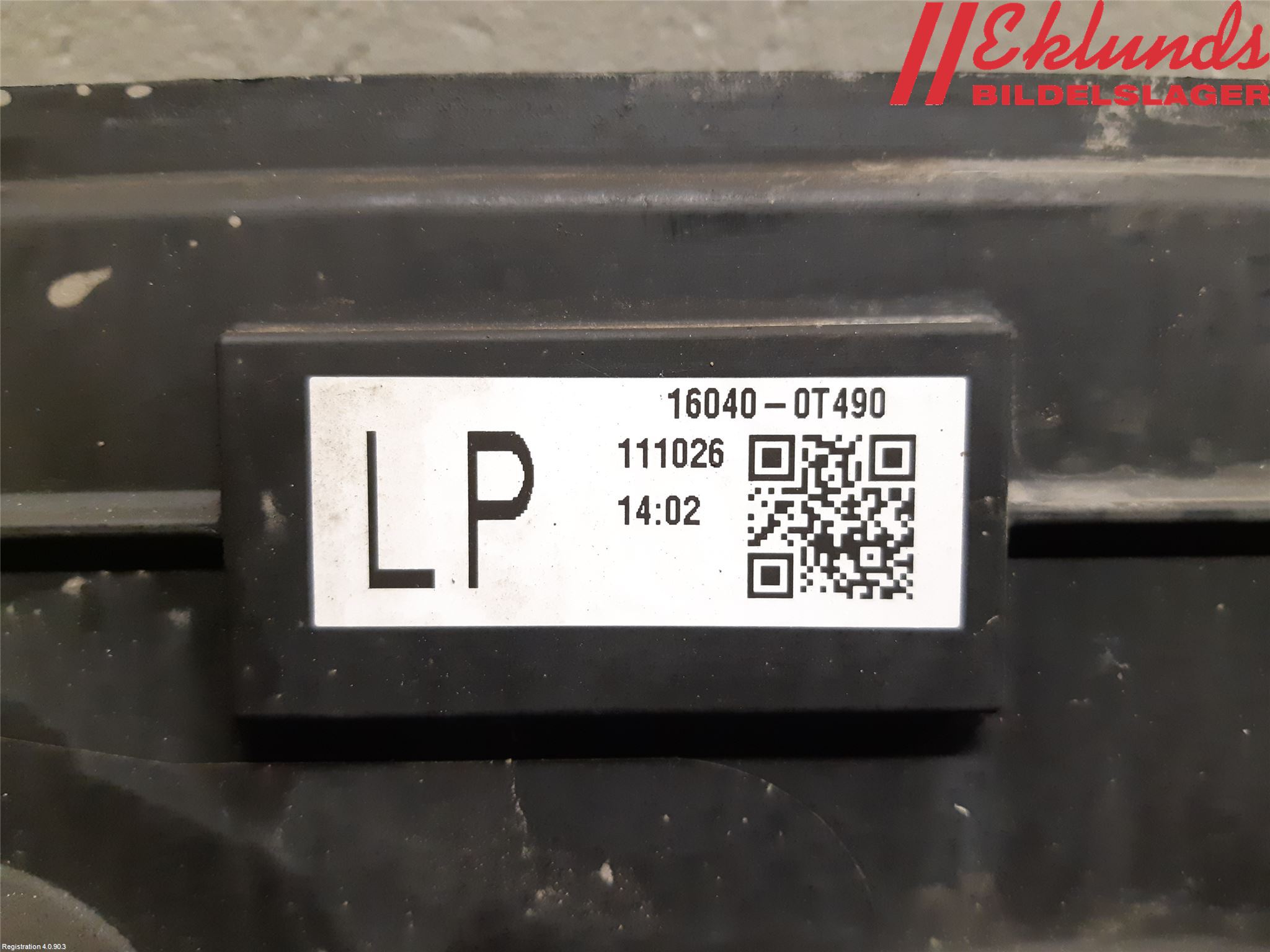 Toyota AURIS 10-12 Kylfläkt El