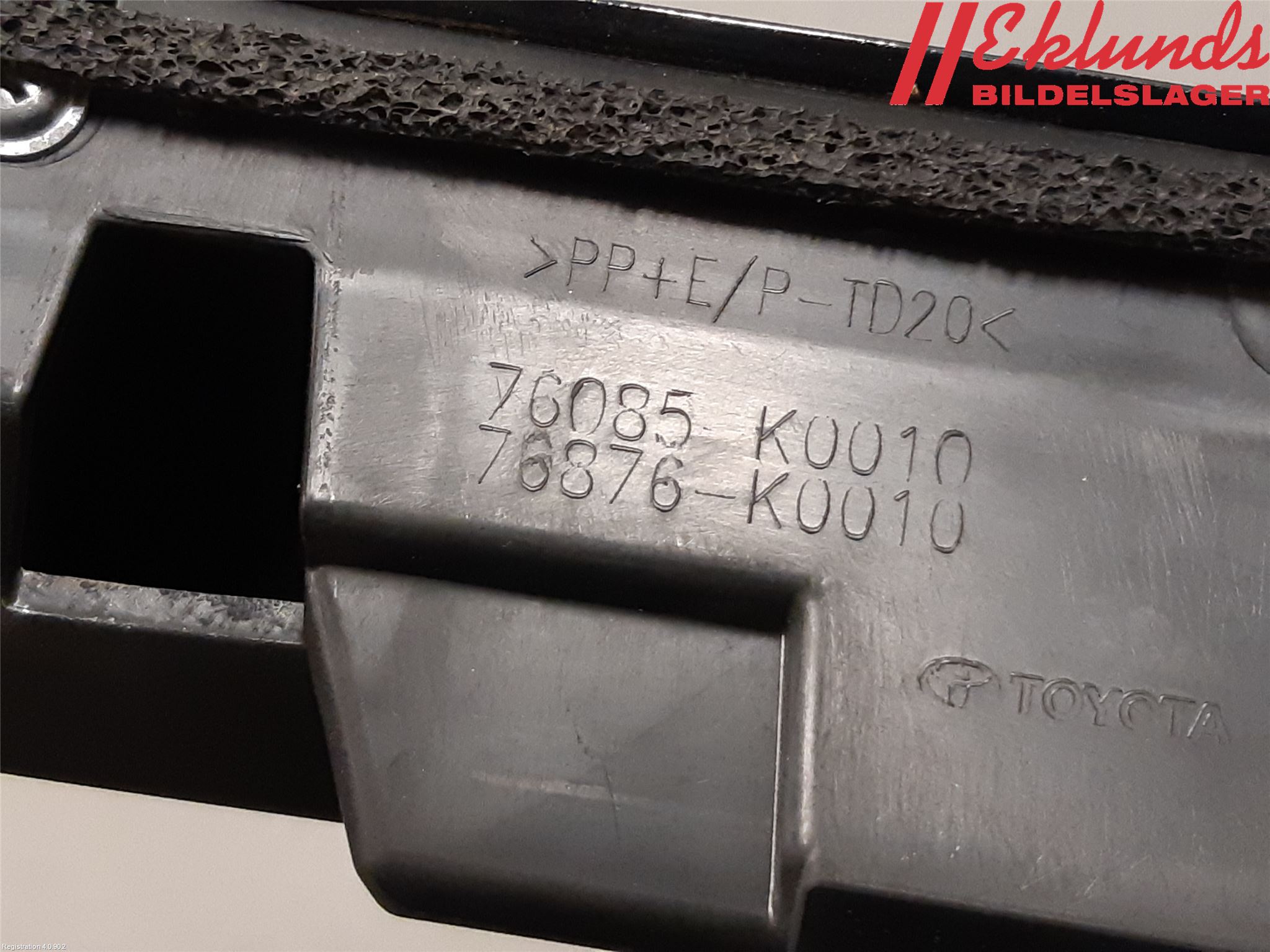 Toyota YARIS XP21 20- Spoiler Baklucka