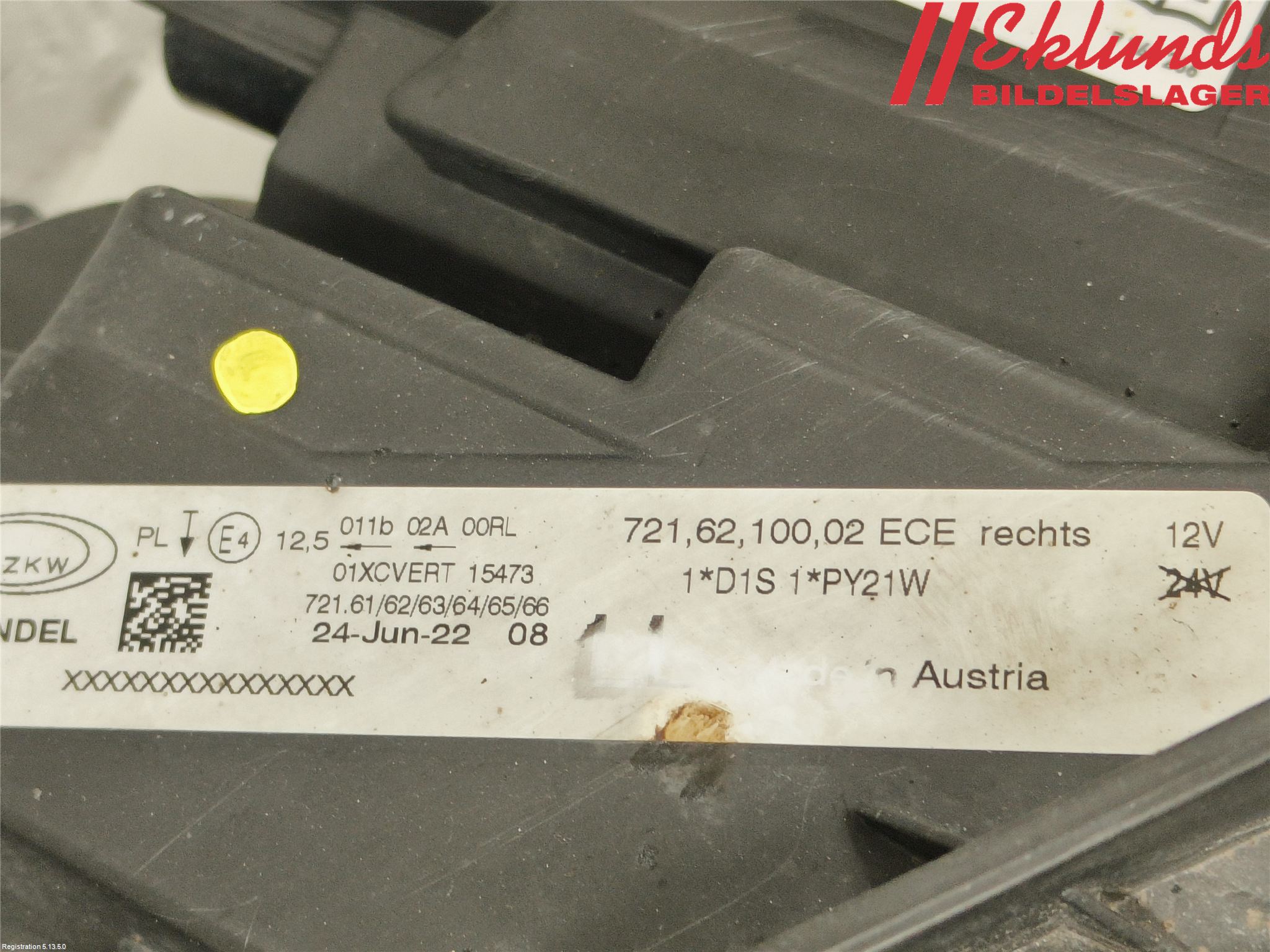 BMW 3 F30/F31/F80 12-19 Strålkastare Höger