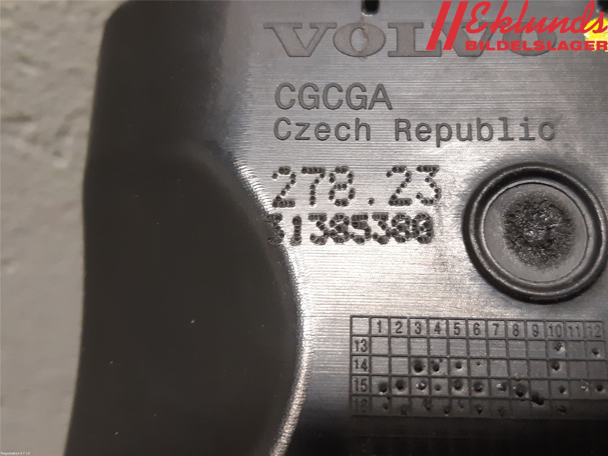 Volvo XC90/RECHARGE 16- Tanklucka