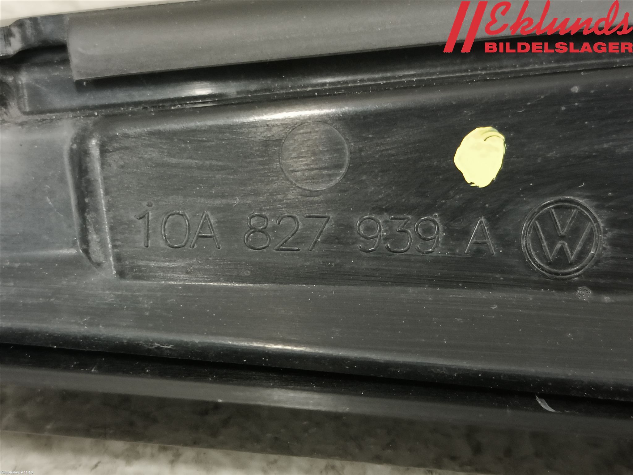Volkswagen VW ID.3 21- List Bak-Baklucka