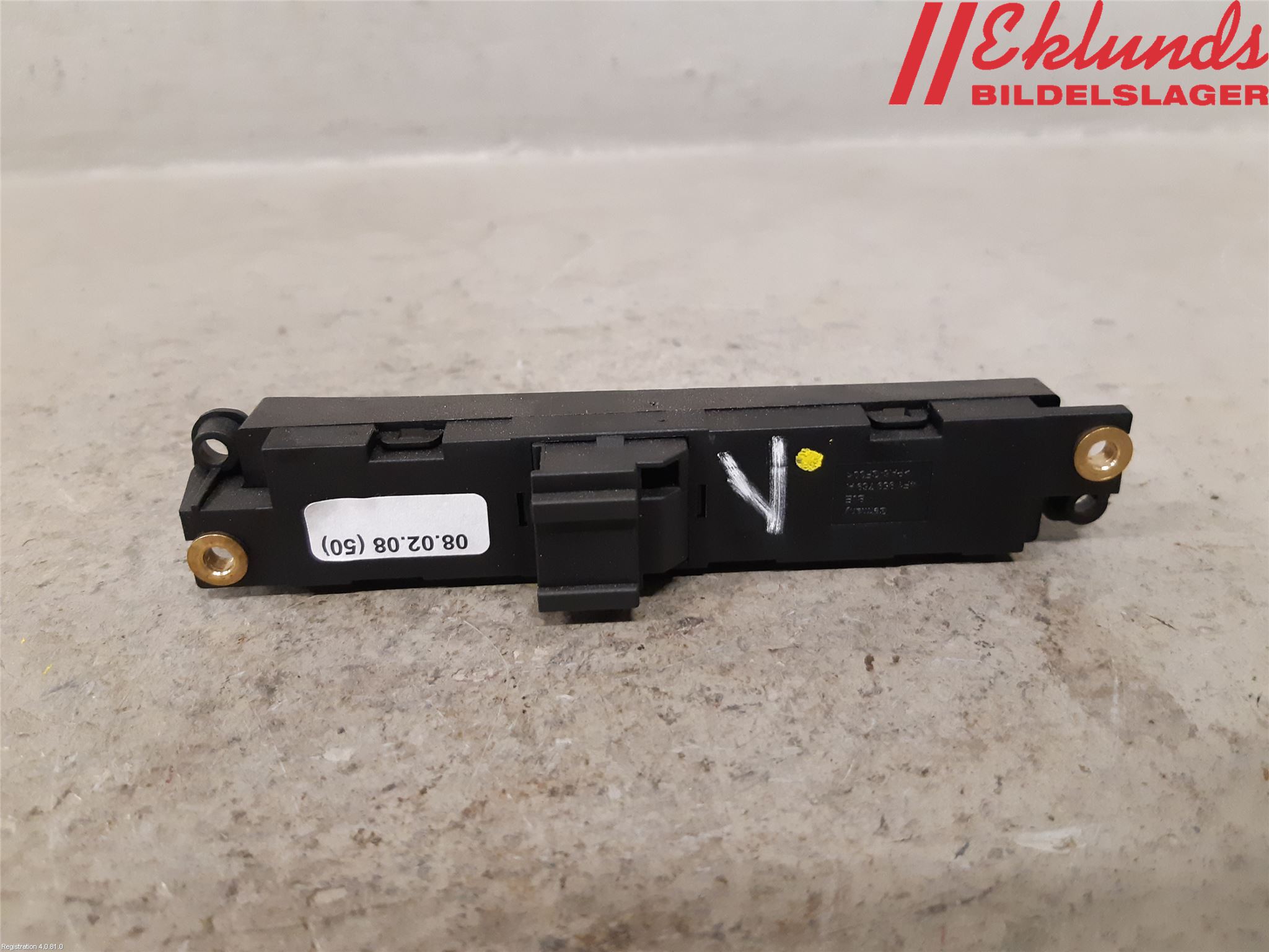 Audi A6/S6     05-11 Strömställare Stolminne