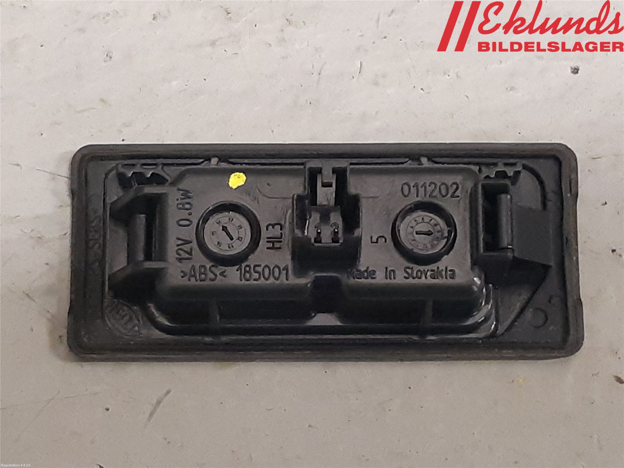 Volkswagen VW PASSAT 15-19 Skylt Belysning