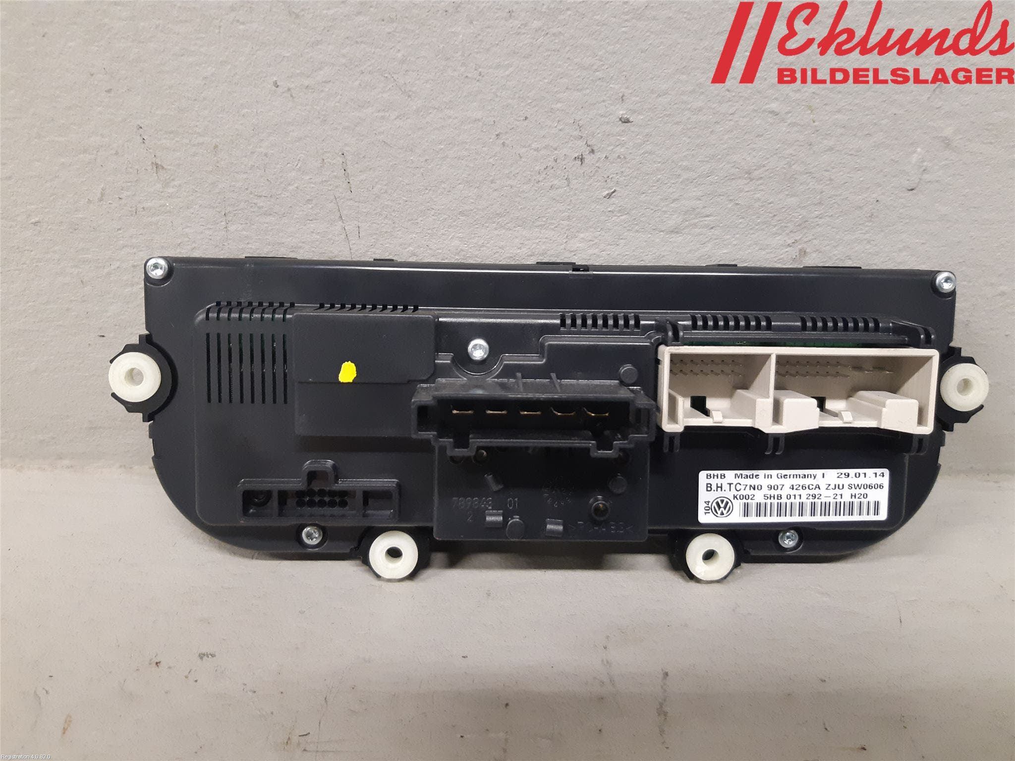 Volkswagen VW TOURAN 10-15 Ac Styrenhet Ac Manöveren