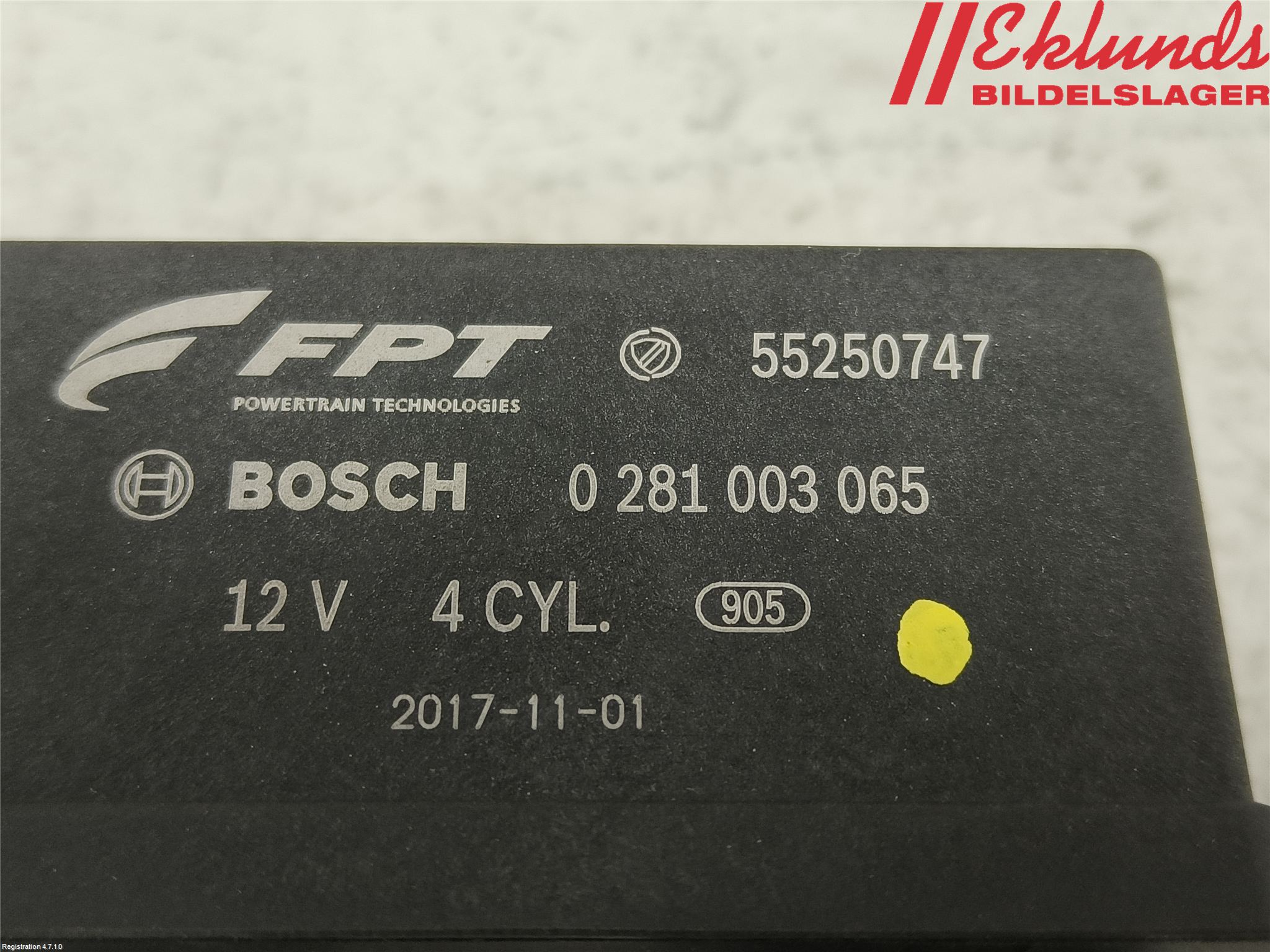 Opel COMBO D 12-18 Relä Glödning Diesel