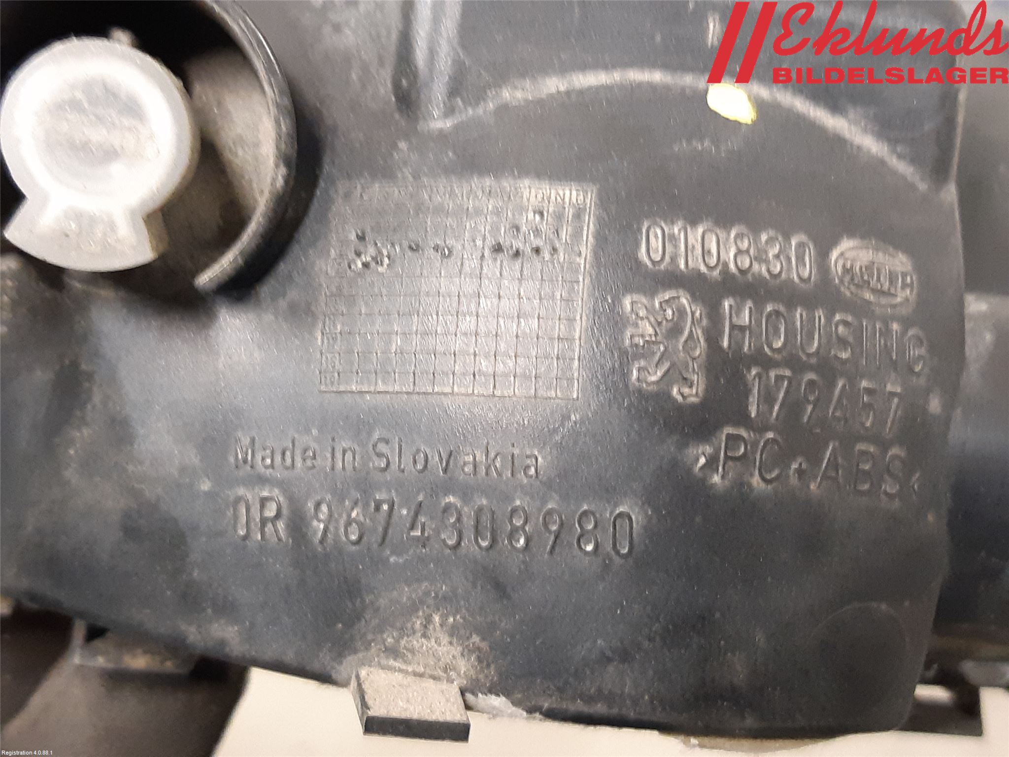 Peugeot 208 12-15 Dimljus/Reflex Bak