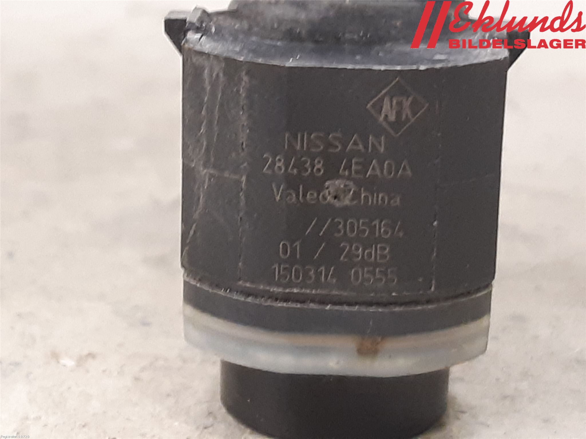 Nissan QASHQAI 14-17 Parkeringshjälp Backsensor