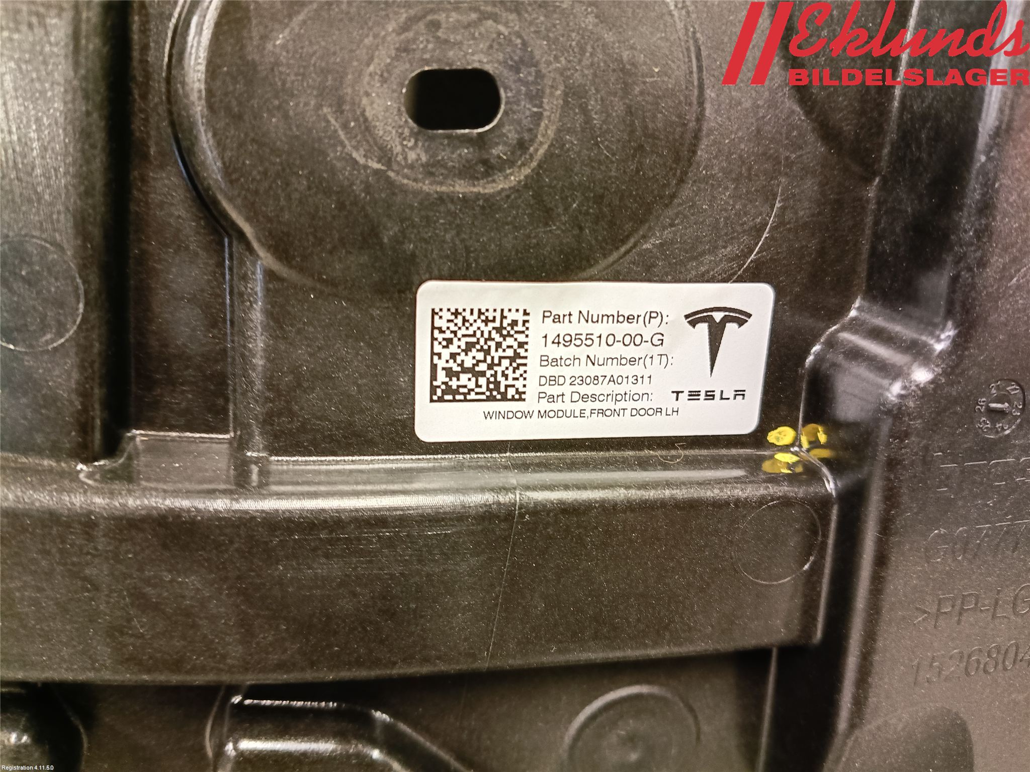 Tesla MODEL Y 21- Fönsterhiss El Kompl