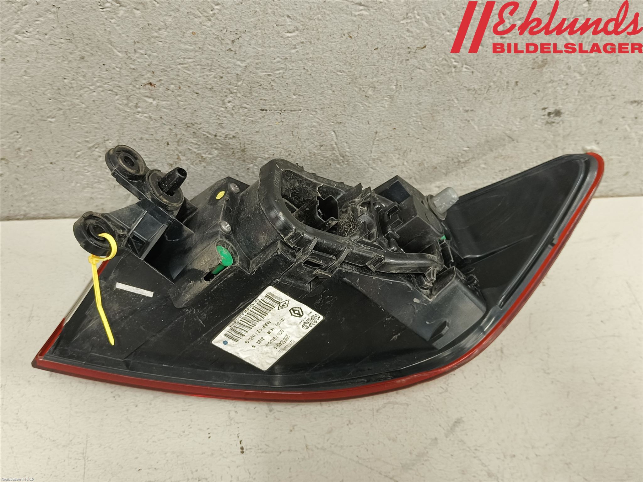 Renault CLIO IV 12-16 Bakljus Vänster