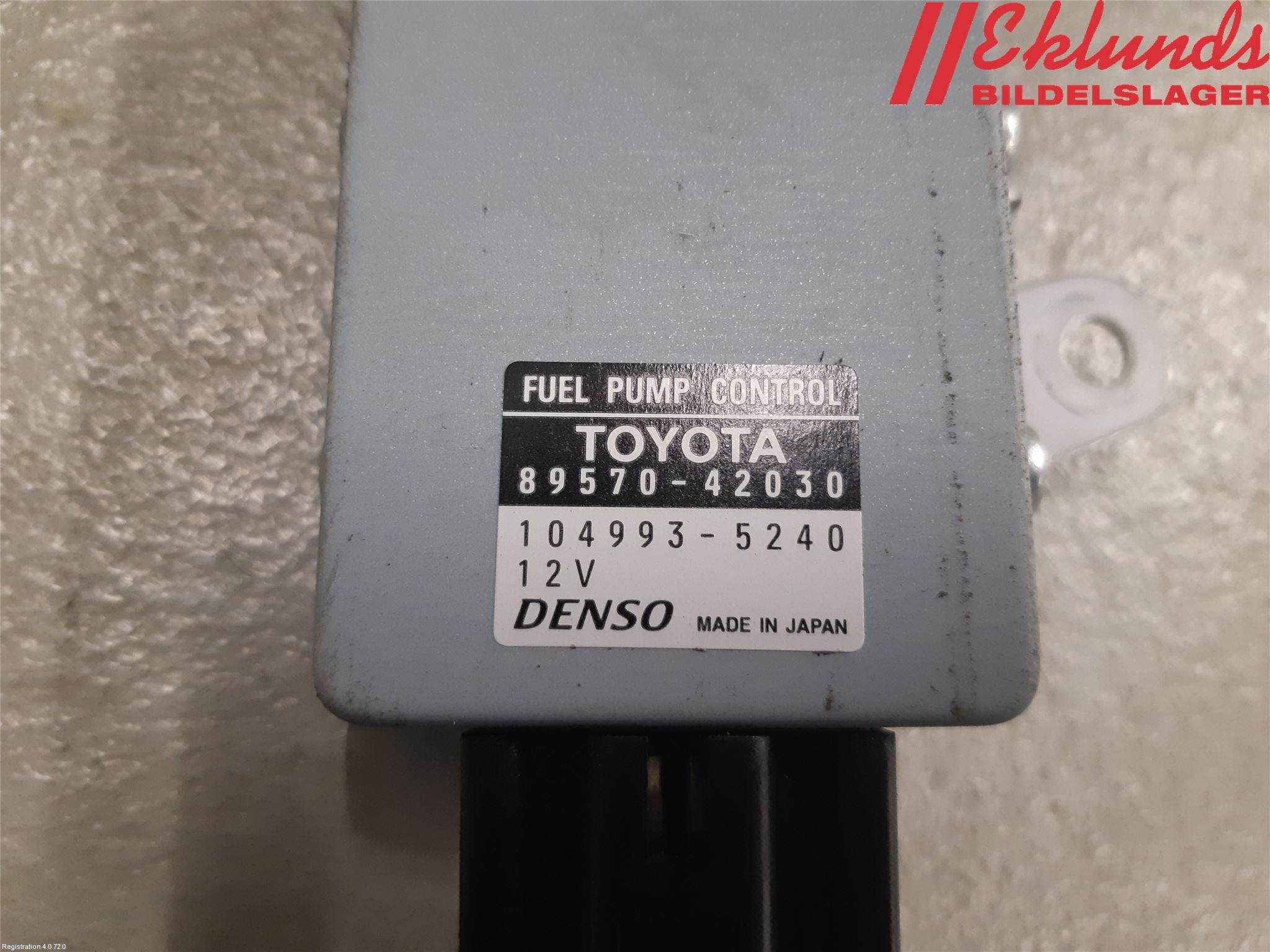 Toyota RAV4 13-18 Styrenhet Bränslepump