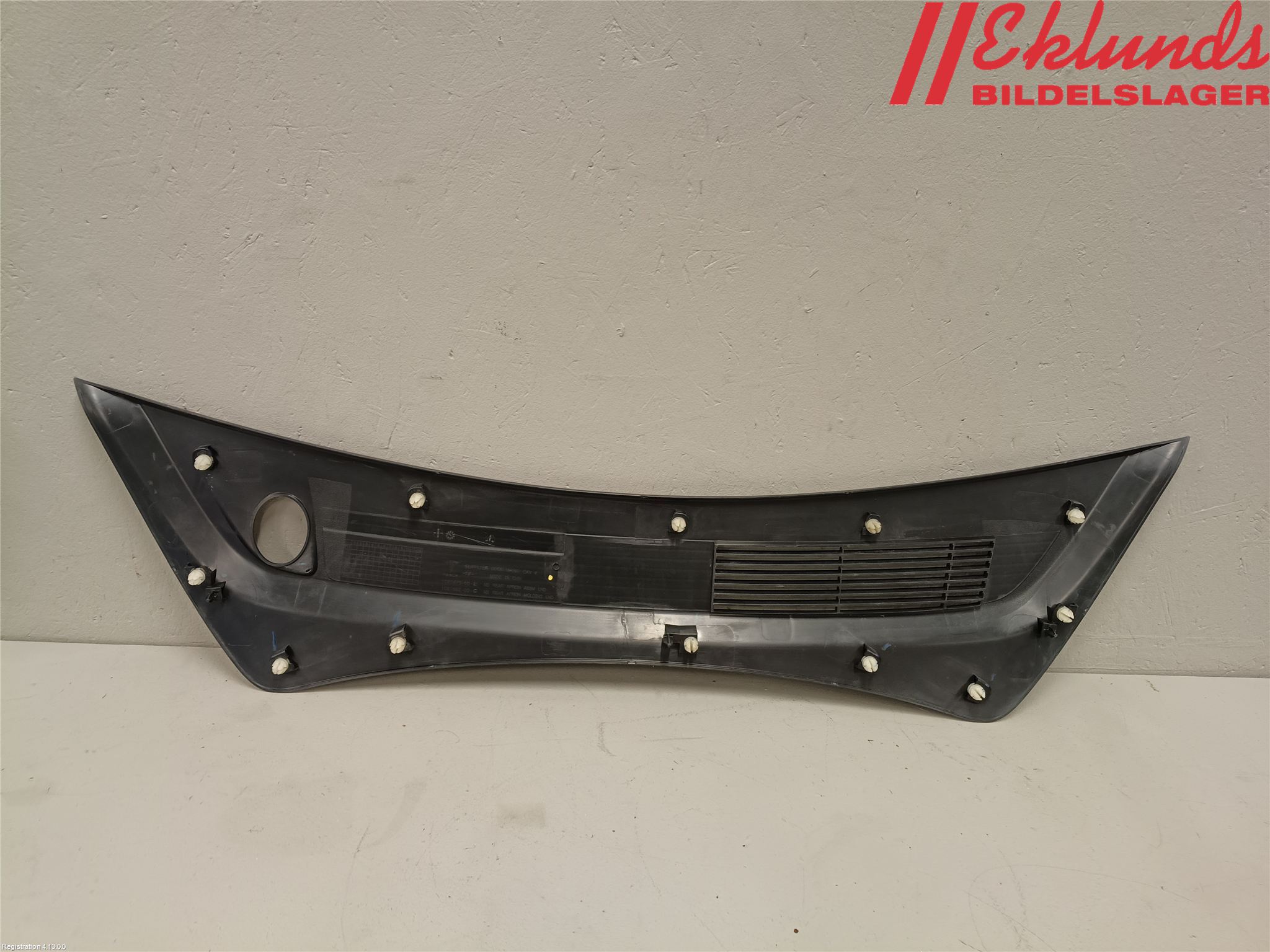 Tesla MODEL 3 17- Torpedplåt-Torpedplast