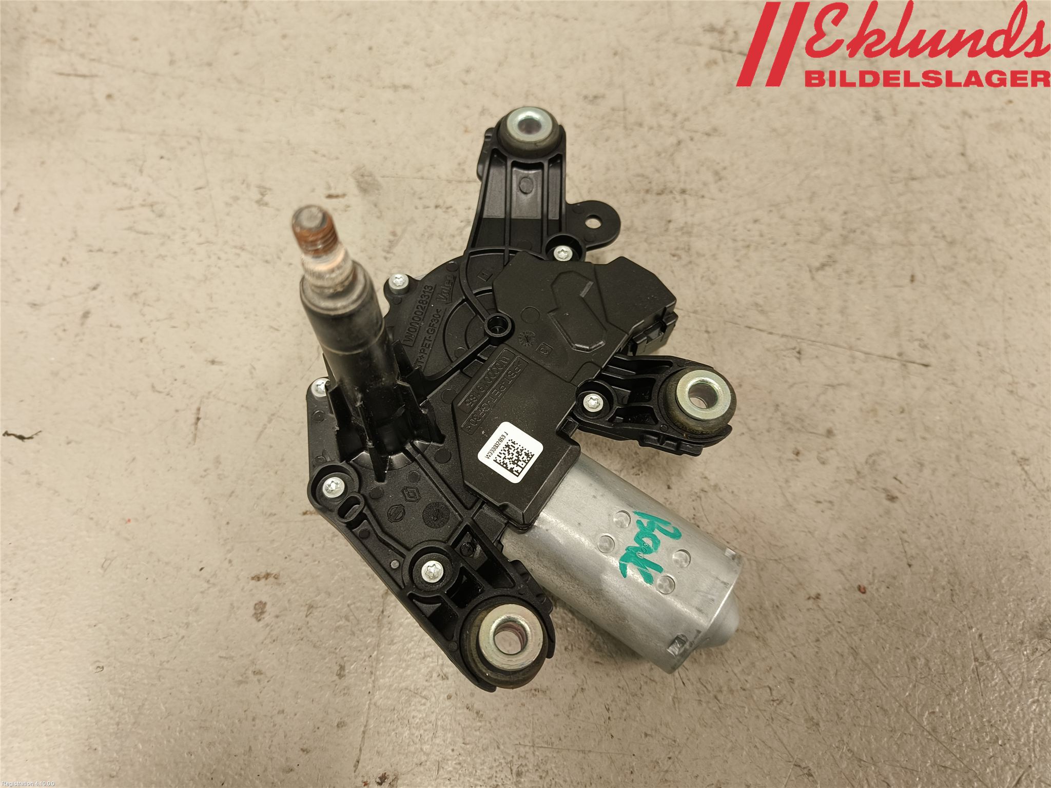 Renault ZOE/E-TECH 13- Torkarmotor Baklucka