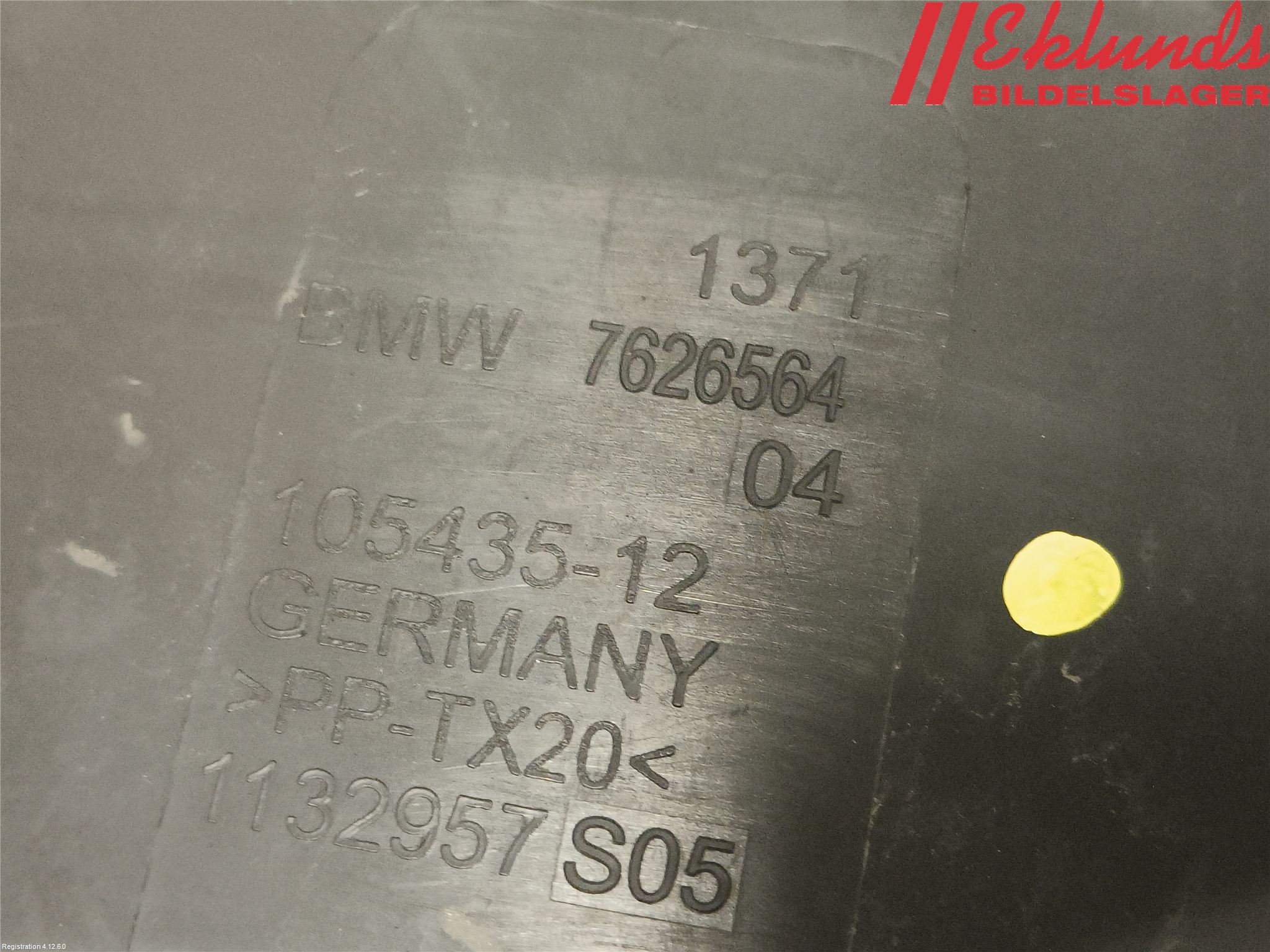 BMW X1 F48 15-22 Deflektor Plåt-Plast Kylning