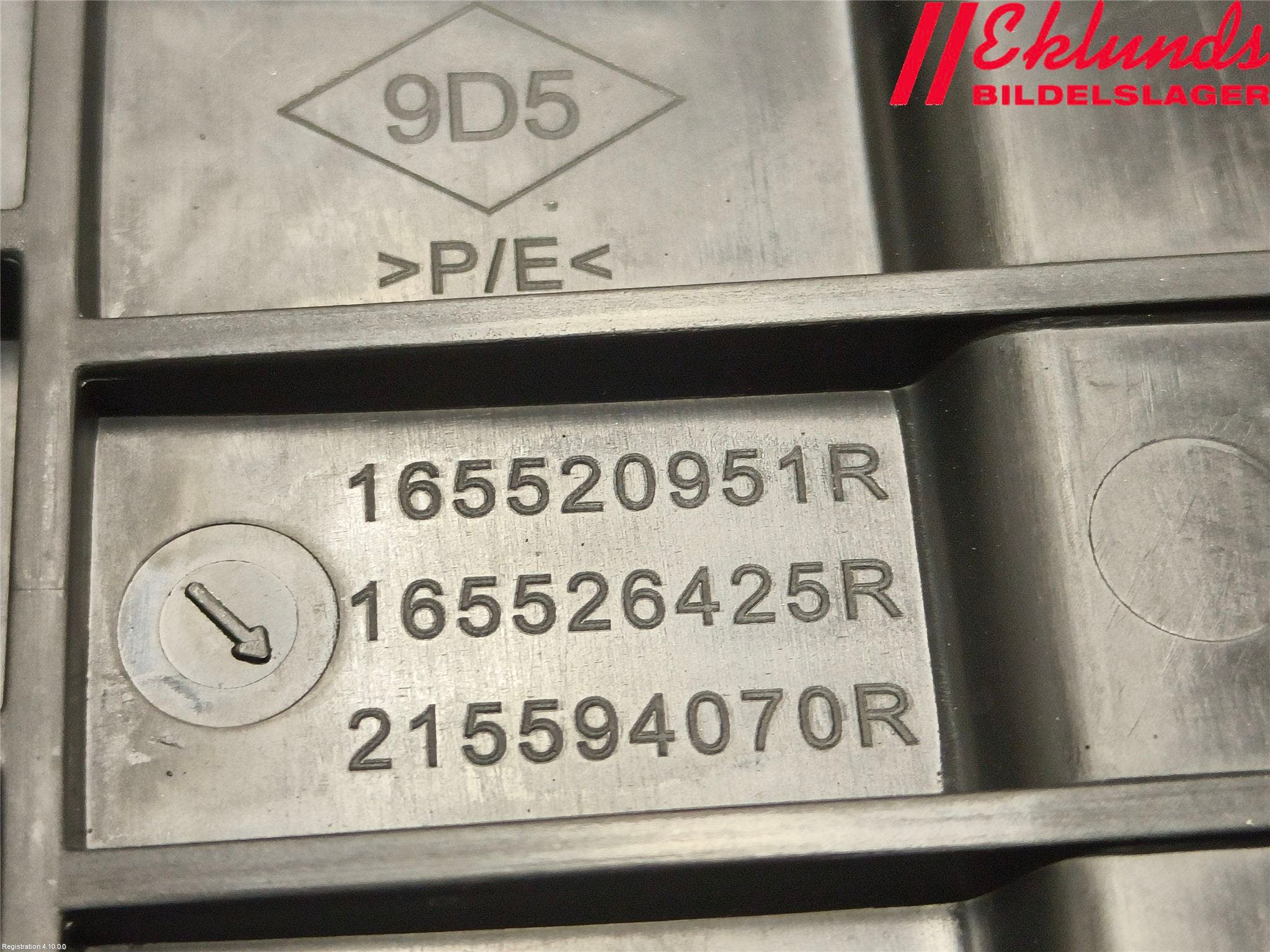 Alfa DACIA SANDERO/STEPWAY 21- Deflektor Plåt-Plast Kylning