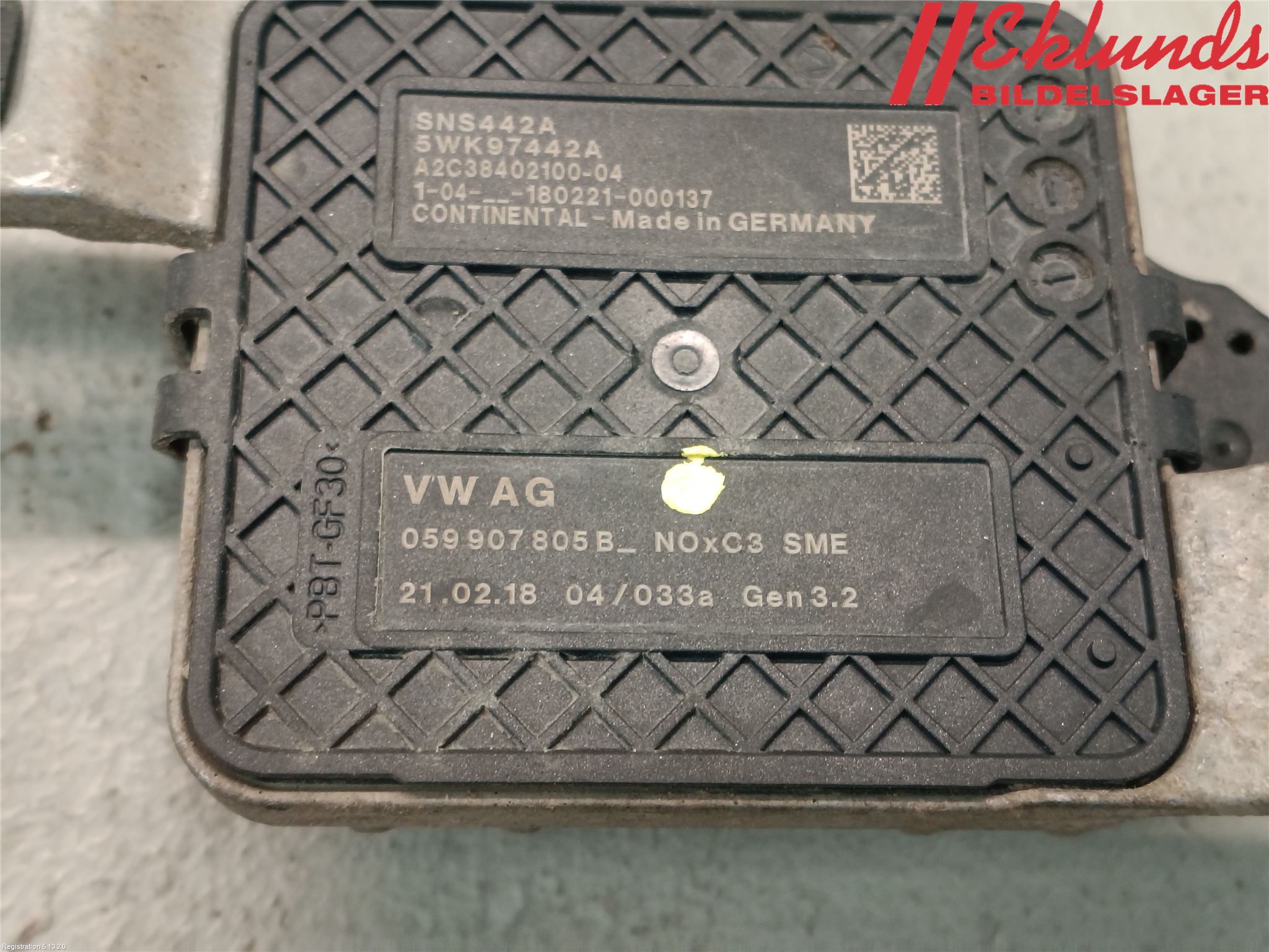 Volkswagen VW AMAROK 2H 10-22 Injlambdasond