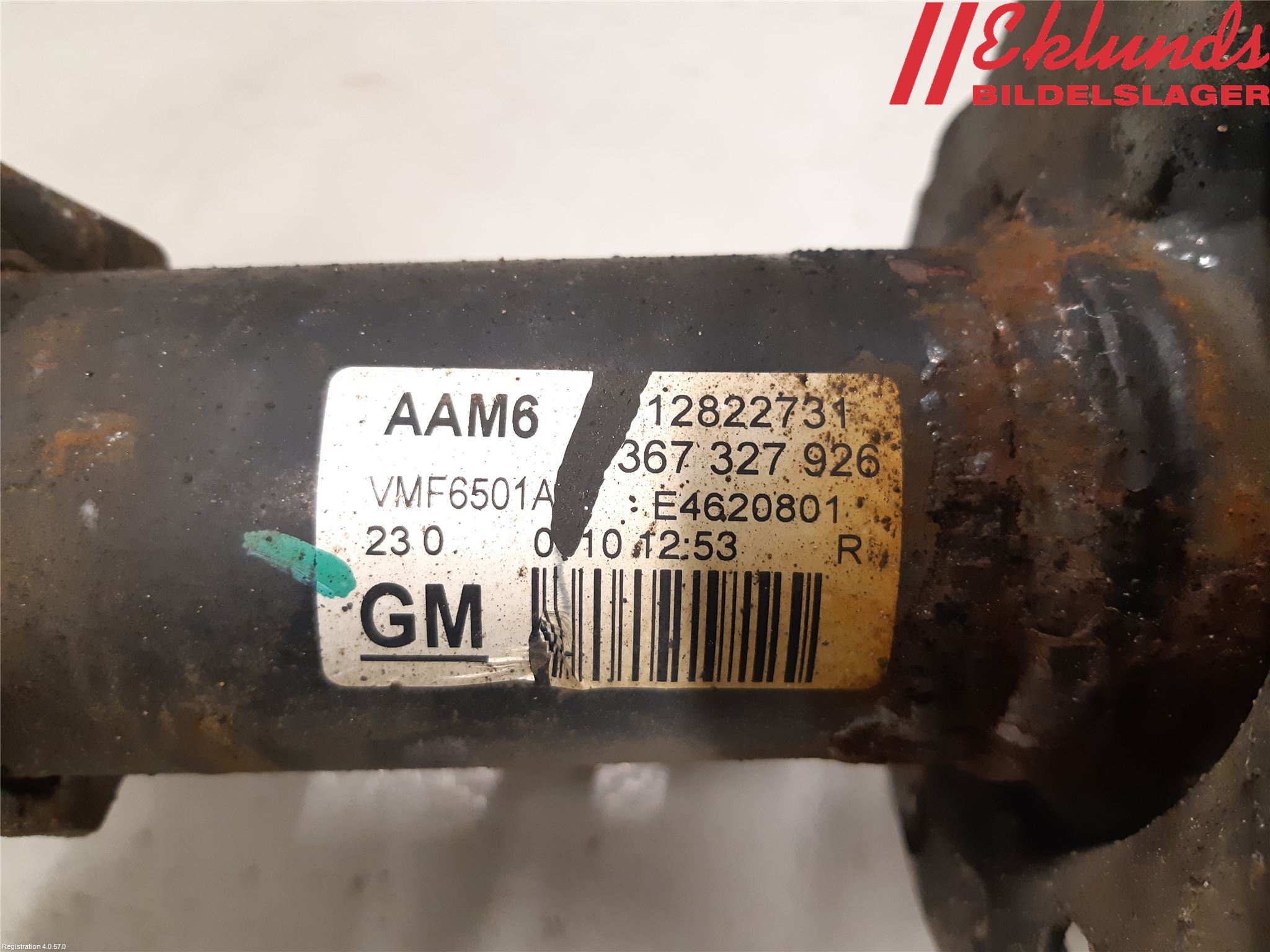 Saab 9-5 10-12 Fjäderben Fram Höger