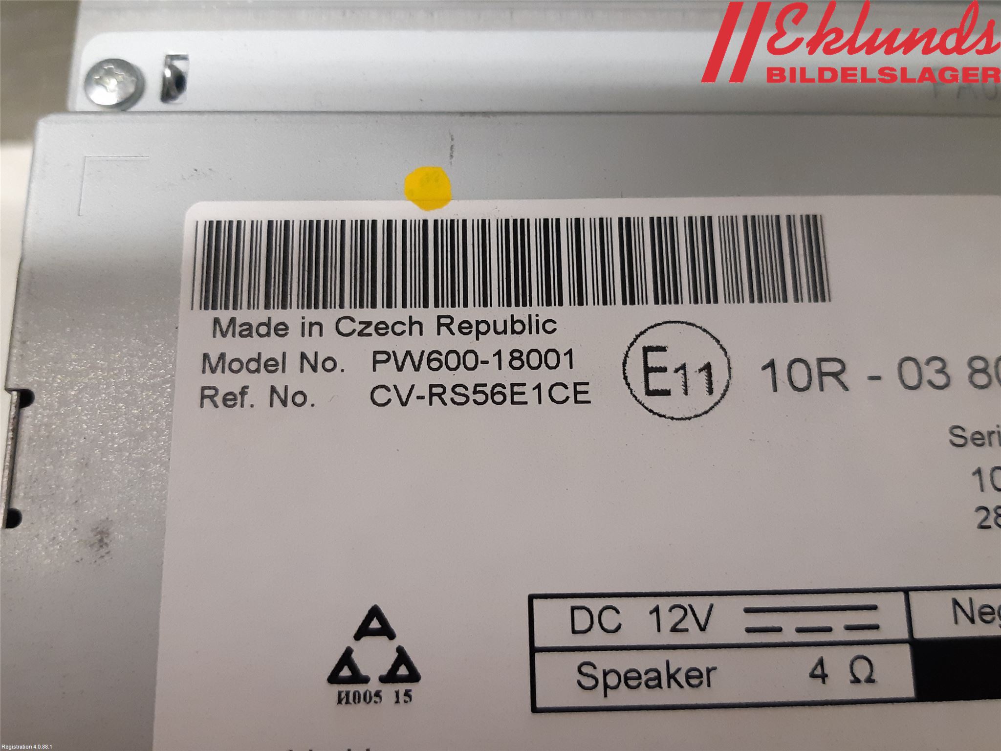 Toyota GT86 12- Cd Radio - Multimediapanel