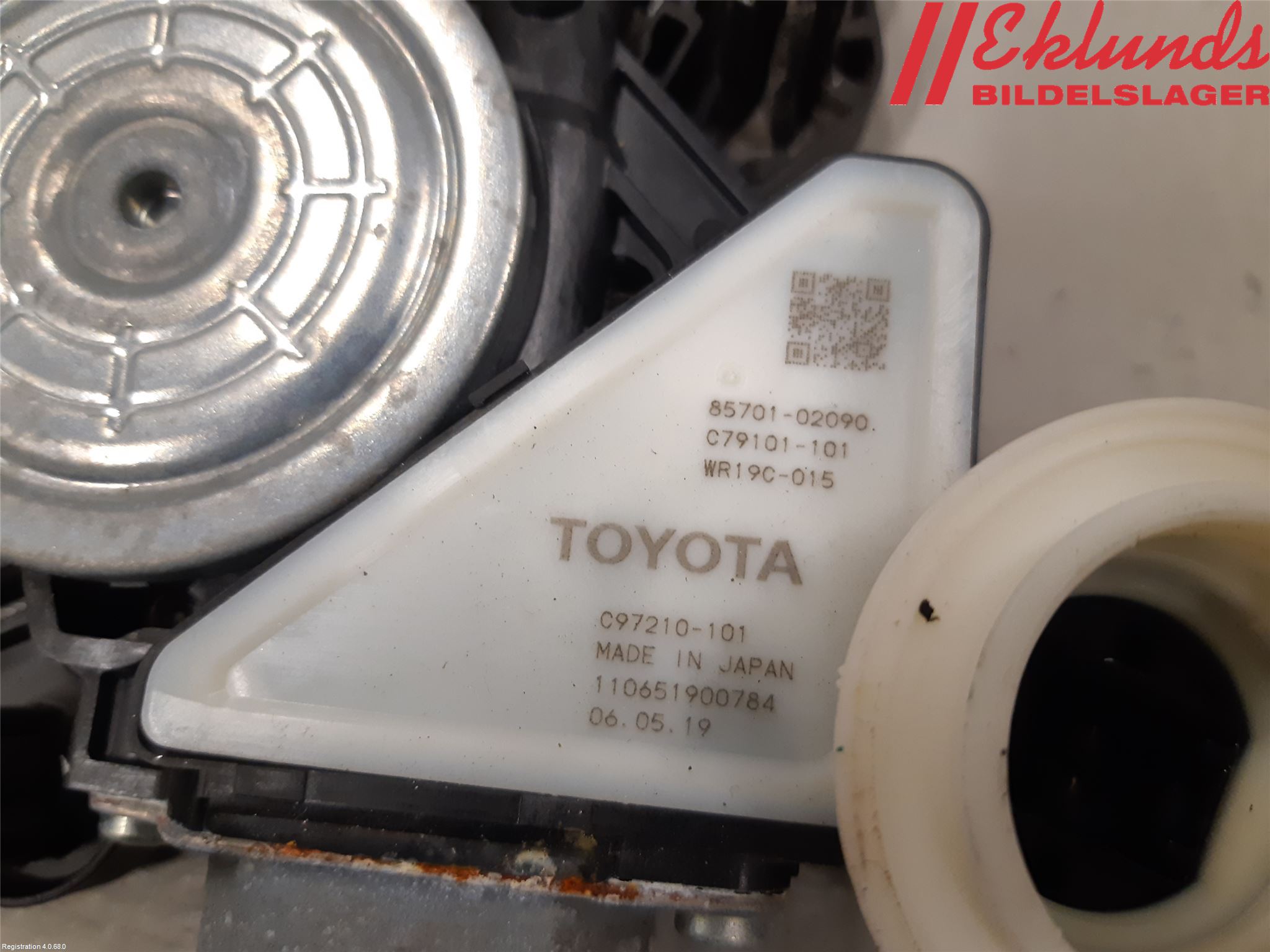 Toyota COROLLA 19- Fönsterhiss El Kompl