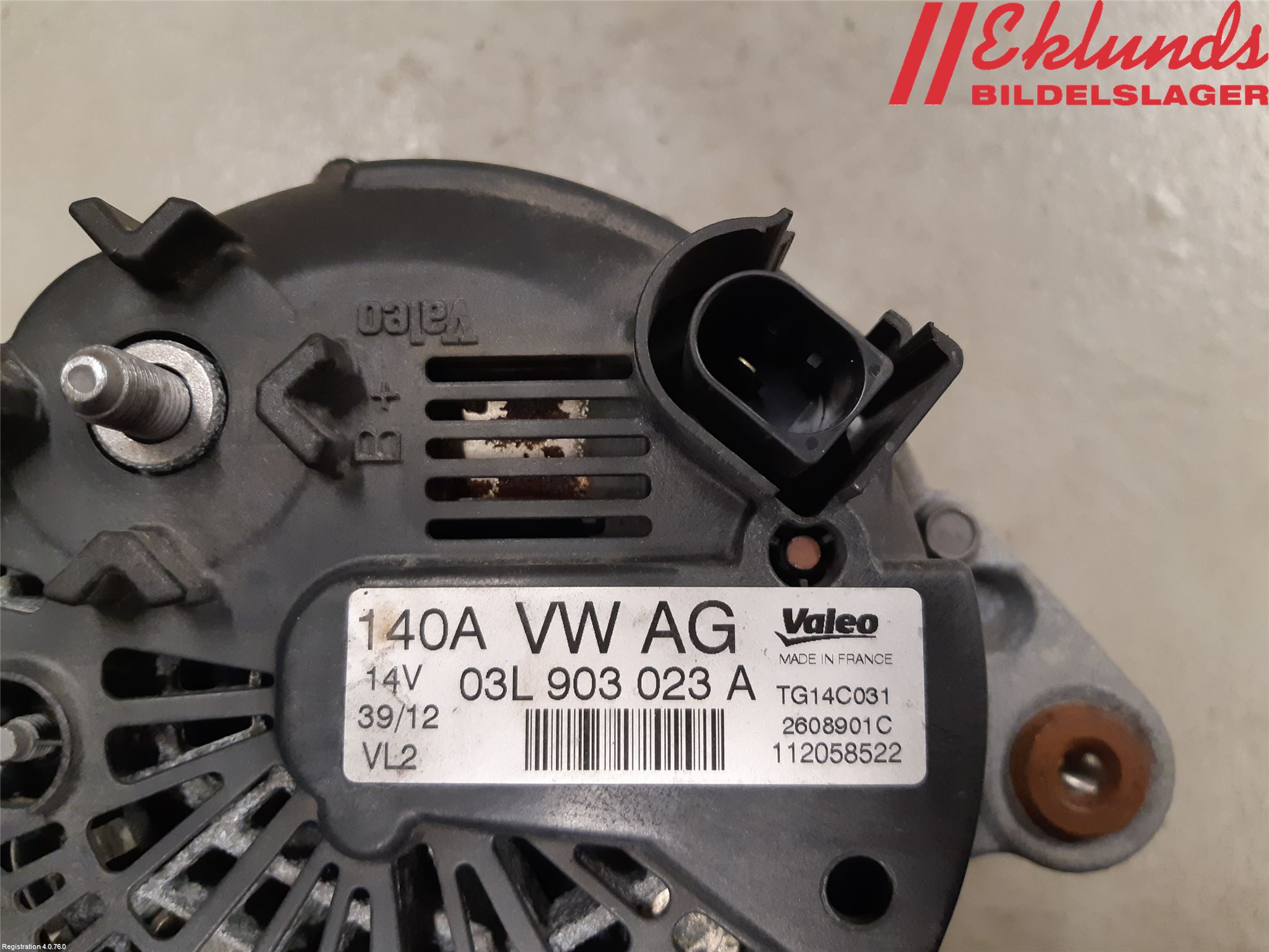 Skoda SUPERB 09-15 Generator