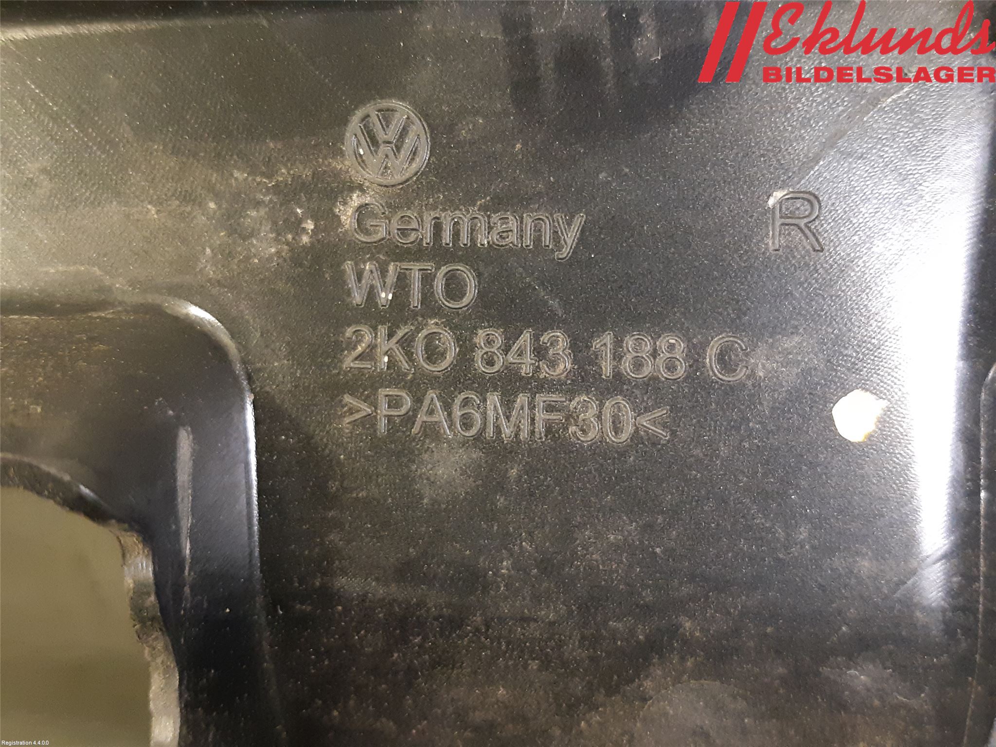 Volkswagen VW CADDY      04-10 Dörrhandtag Inre Hö