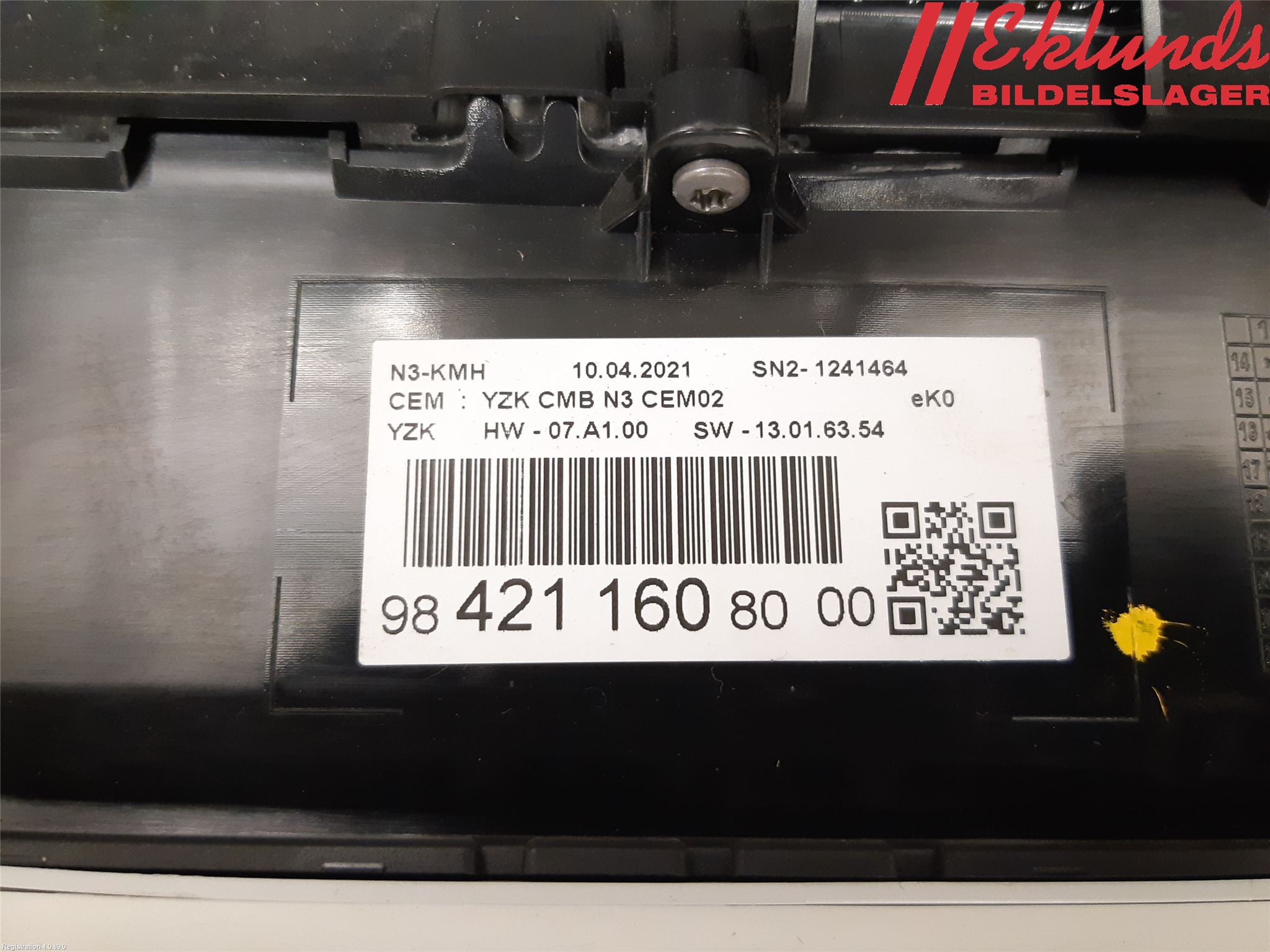 Peugeot EXPERT/E-EXPERT 17- Instrument Komb