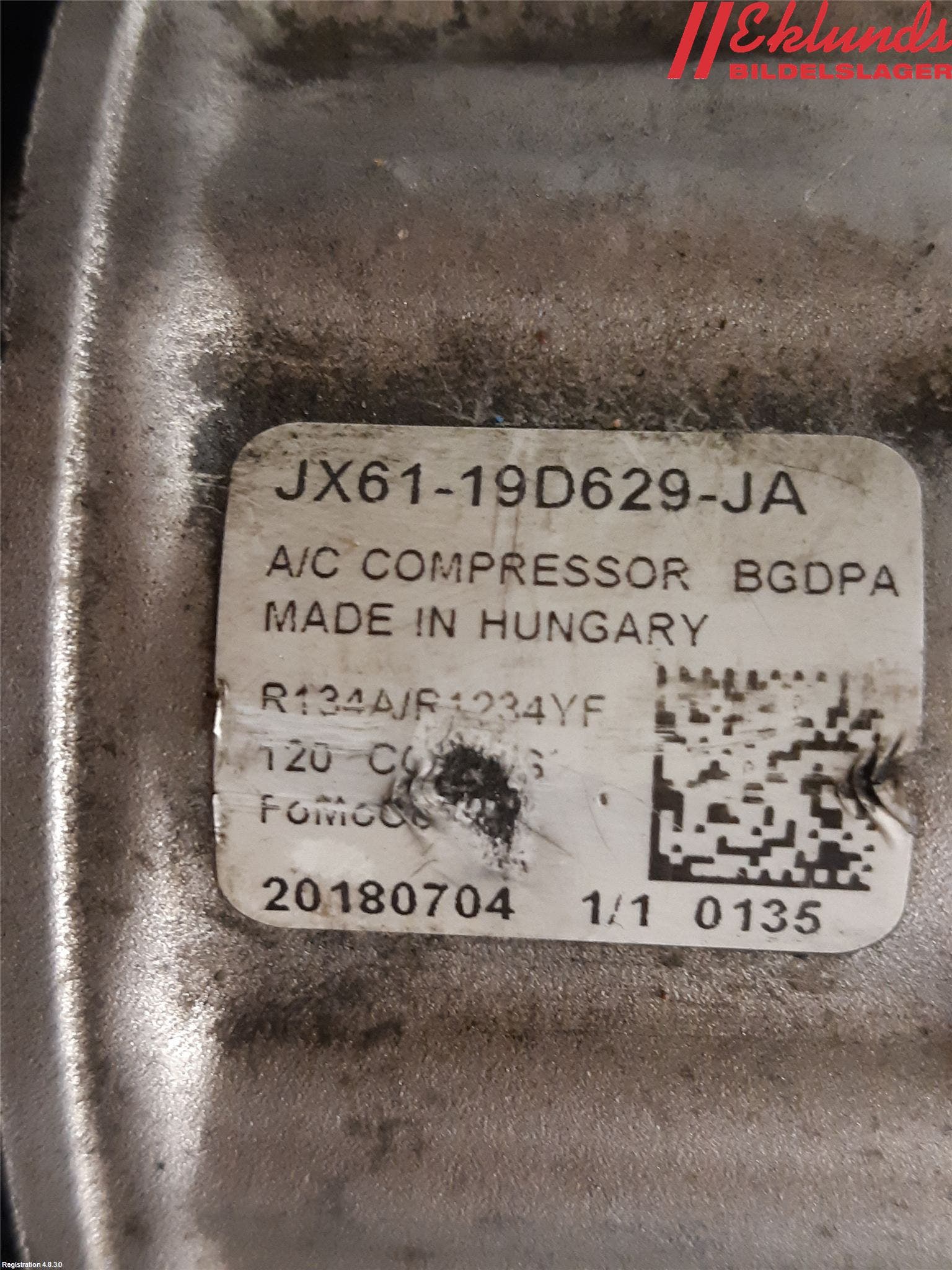 Ford TRANSIT/TOURNEO CONNECT 13-22 Ac Kompressor