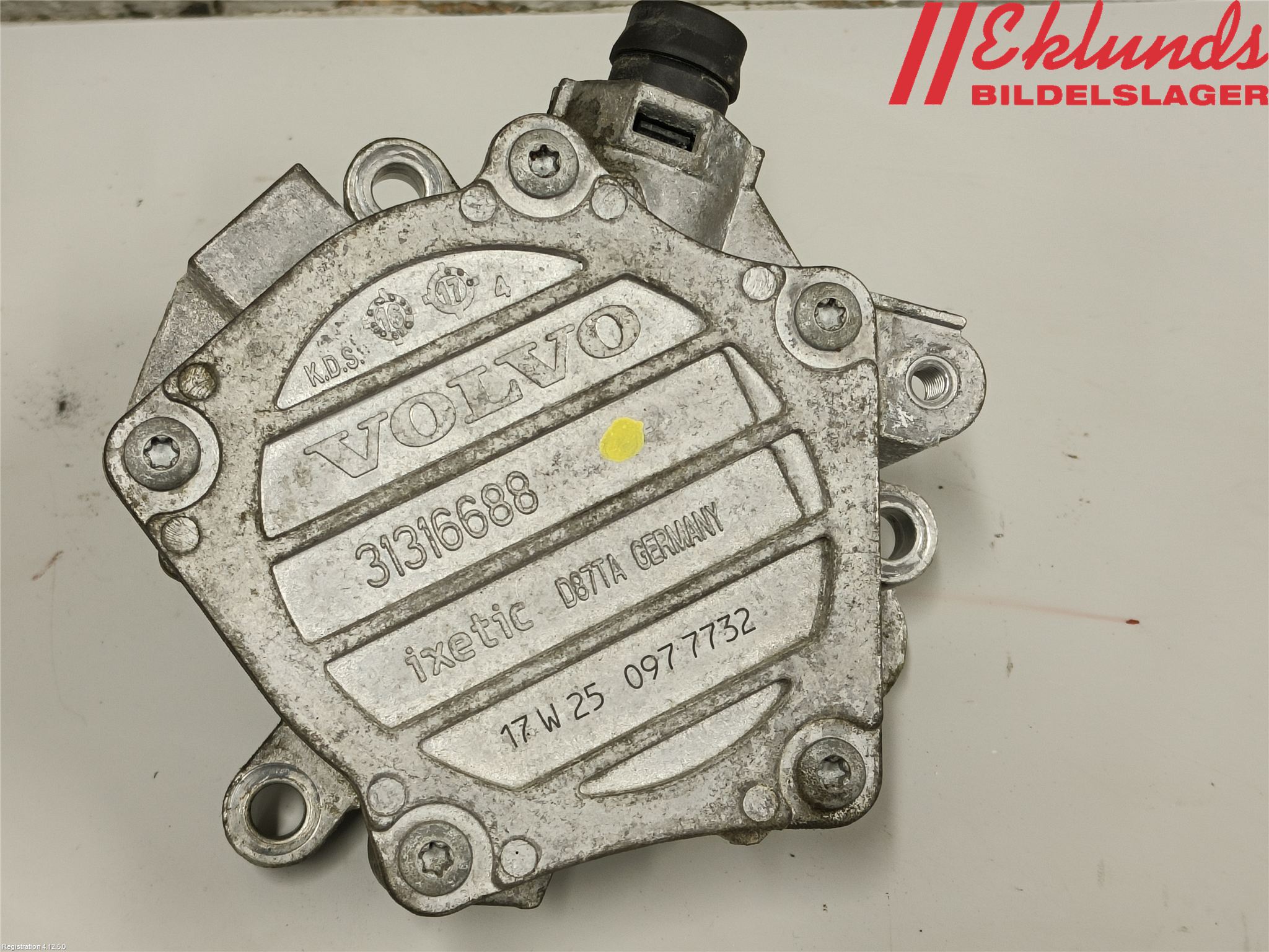 Volvo V40 12-19 Vakuumpump