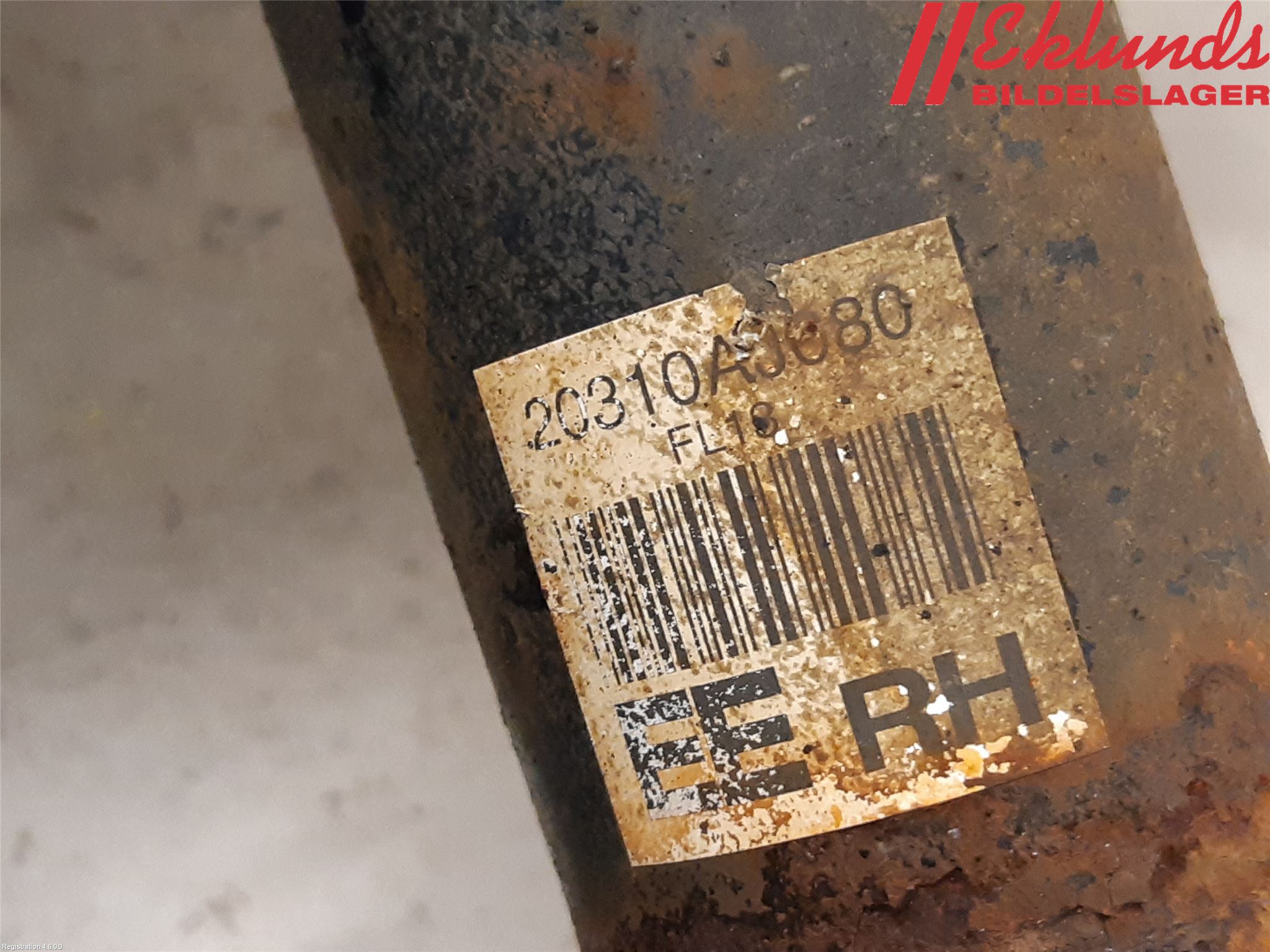 Subaru OUTBACK 10-15 Fjäderben Fram Höger