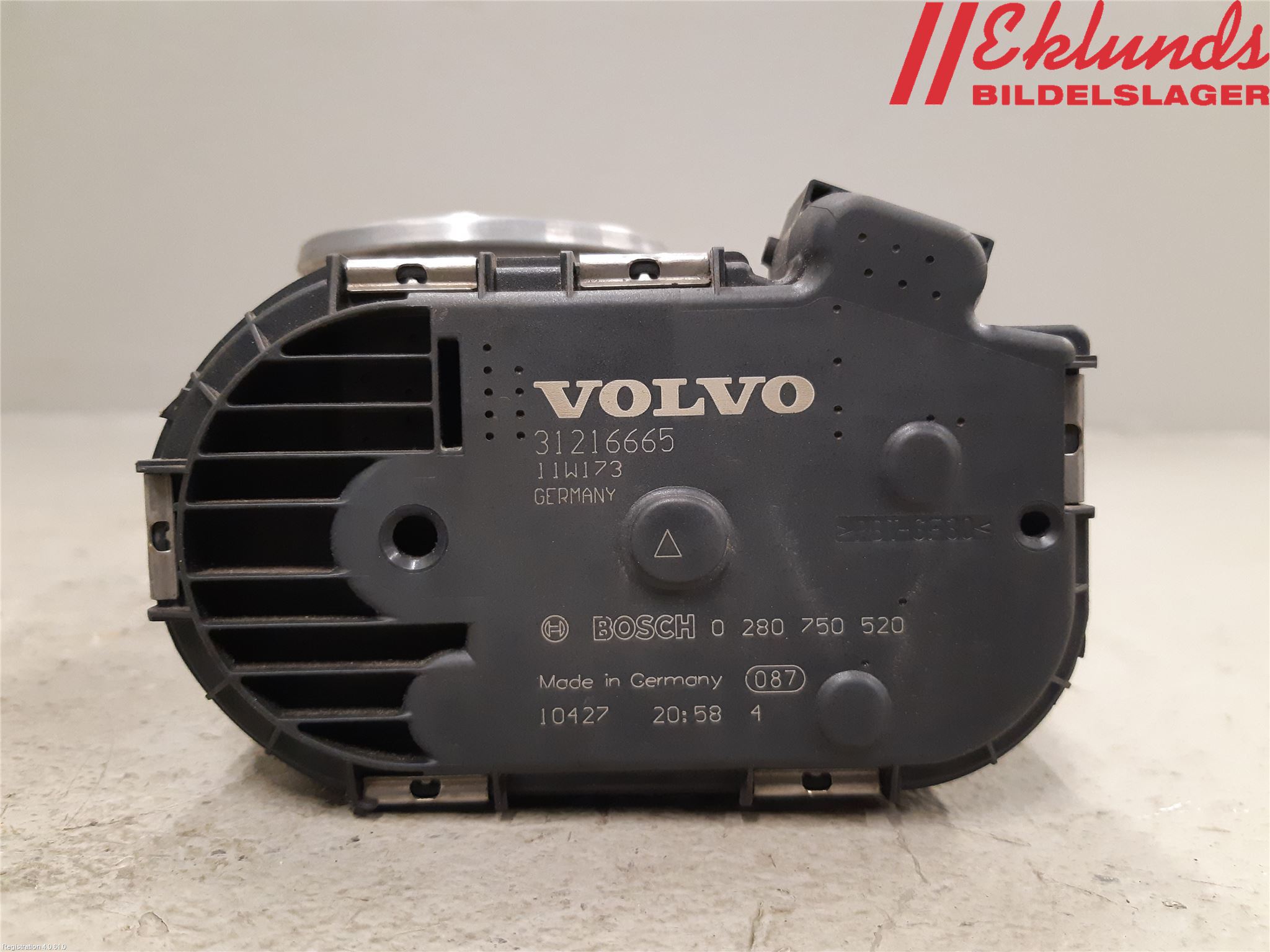 Volvo V60 11-13 Injspjällhus