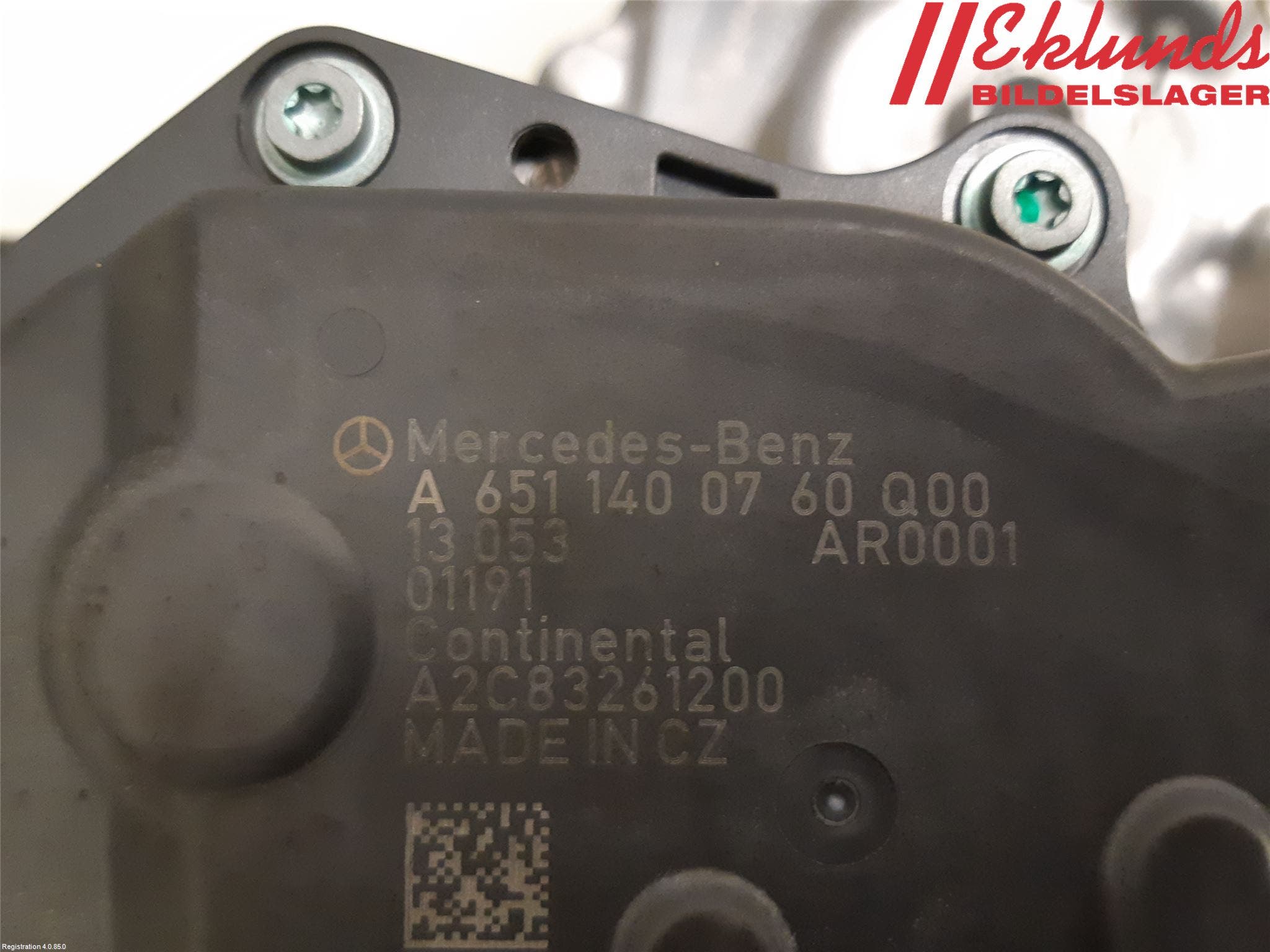 Mercedes-Benz MB E-KLASS (W212) 09-16 Egr Ventil