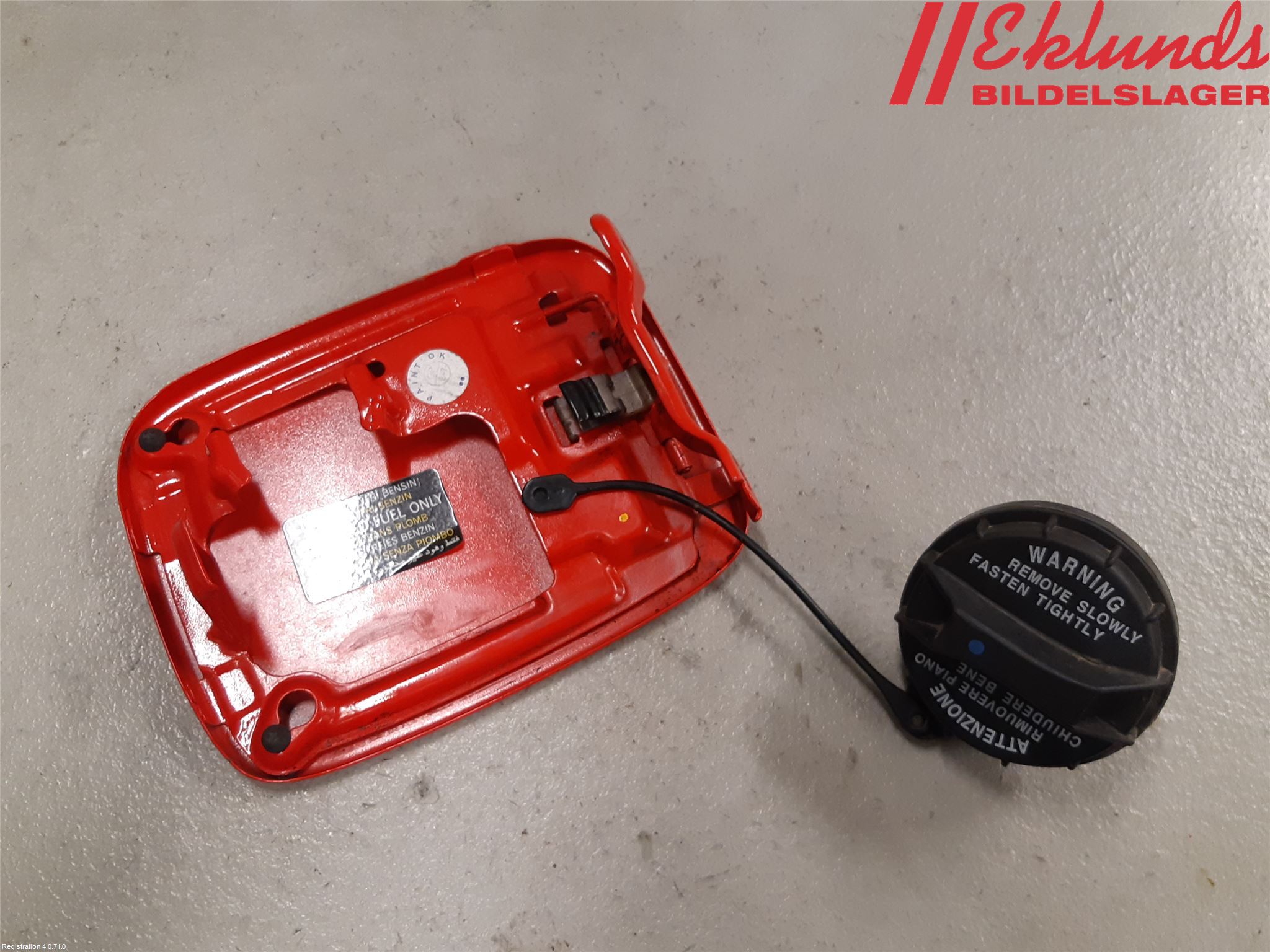 Hyundai i10 PA 08-13 Tanklucka