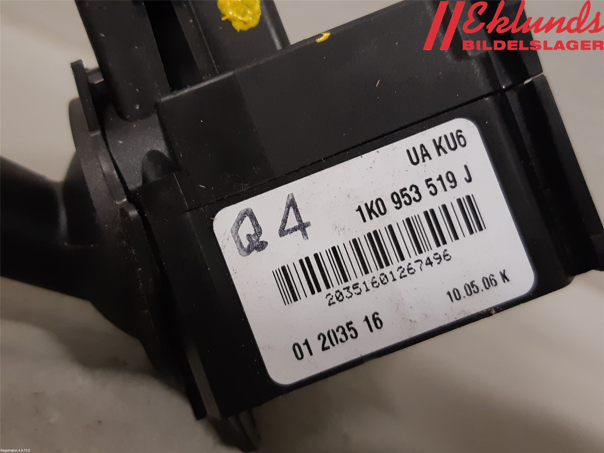 Volkswagen VW CADDY      04-10 Spak Torkar-Spolomk