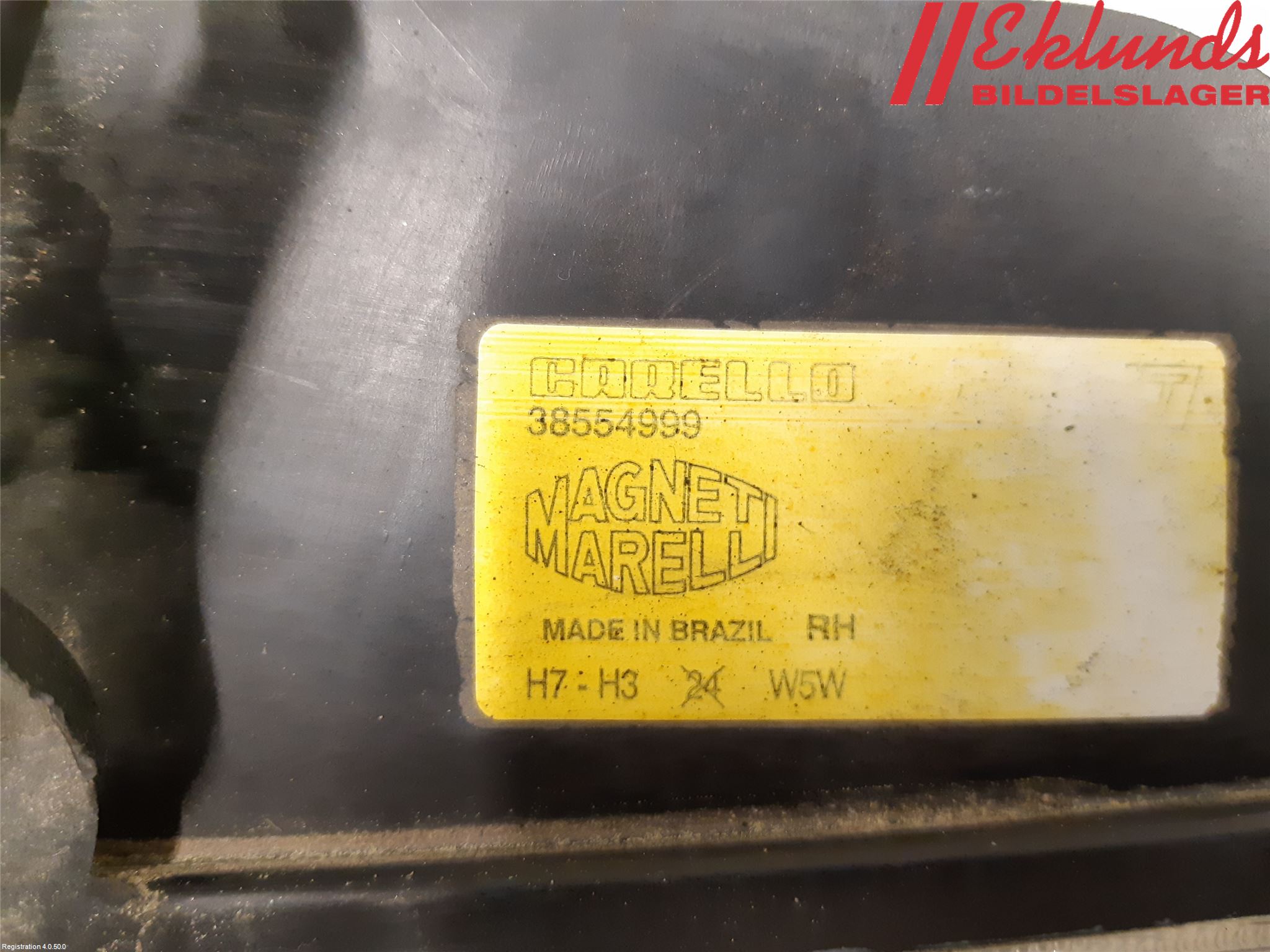 Fiat STRADA Strålkastare Vänster